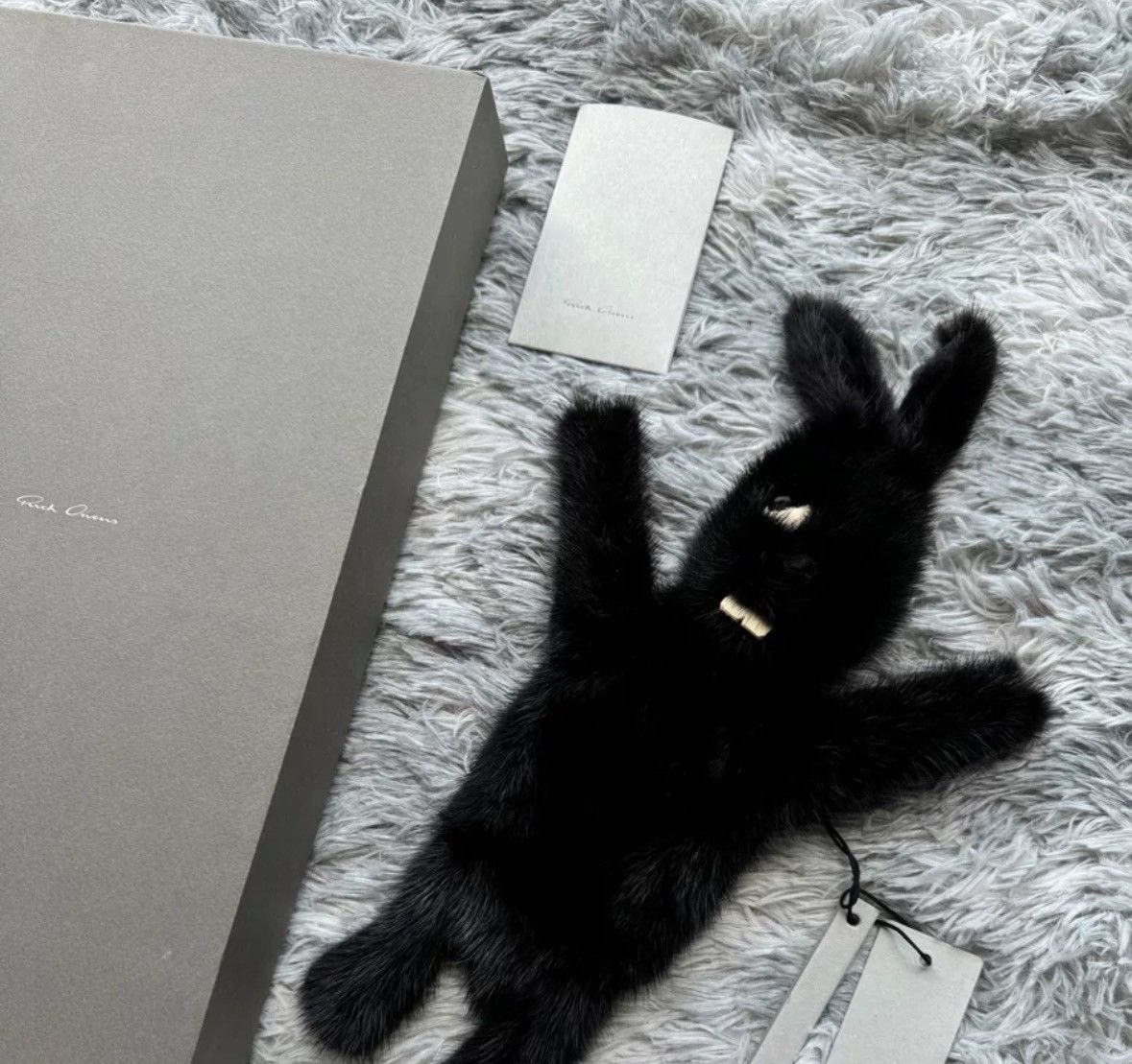 Rick Owens Rick Owens FW19 mink fur rabbit bag bag 2412-Nextarrow Size ONE SIZE - 4 Thumbnail