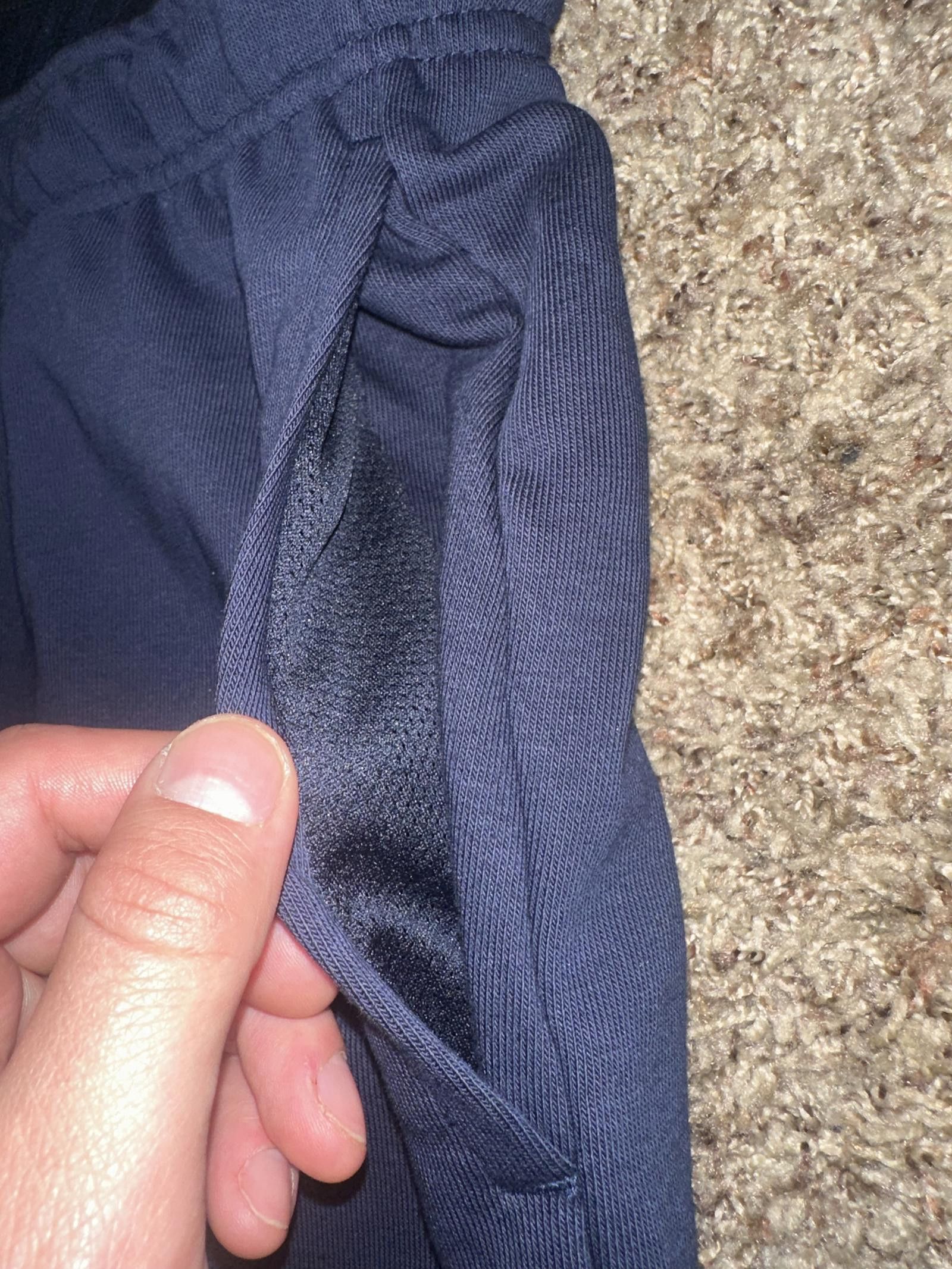 Nike Nike Men's Dri-FIT Training Navy Pants Size US 36 / EU 52 - 2 Thumbnail