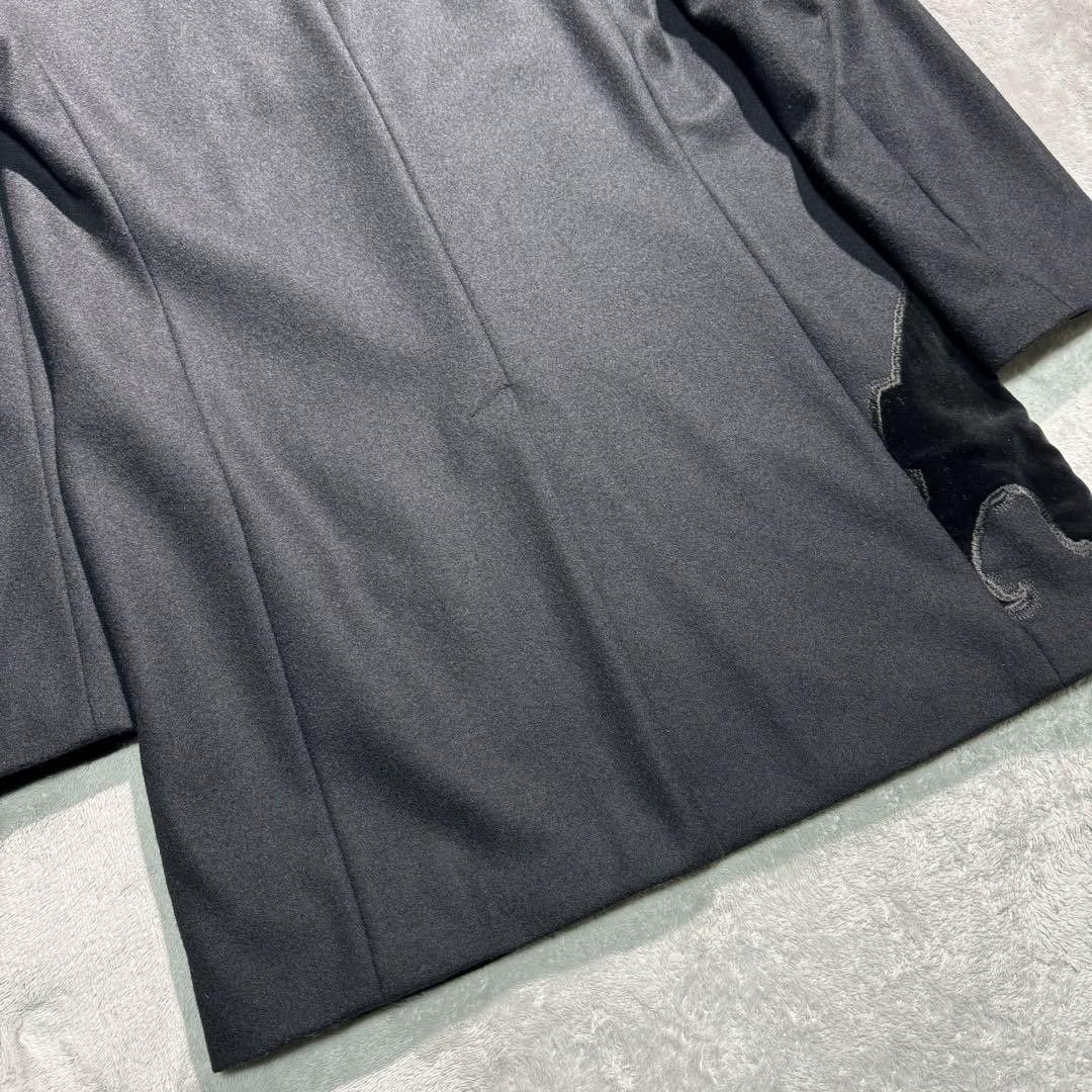Yohji Yamamoto Yohji Yamamoto 17aw Velvet Switch Samurai Jacket Size US M / EU 48-50 / 2 - 6 Thumbnail