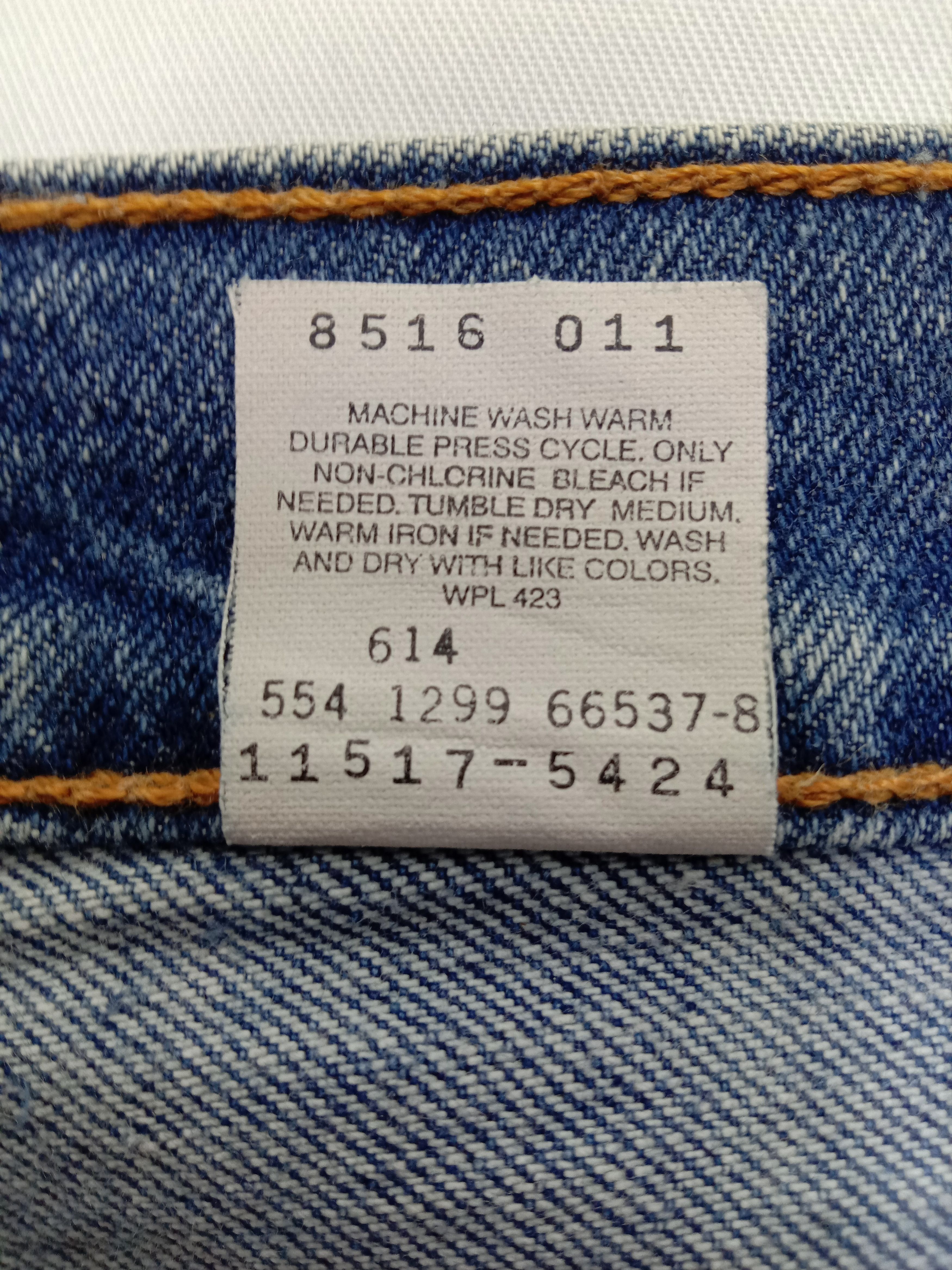 Levi's Vintage 90s Levi's 517 Flare Jeans Blue Wash Denim Size 32" / US 10 / IT 46 - 13 Thumbnail