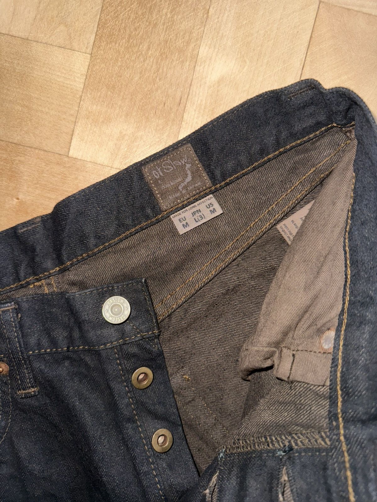 Evan Kinori × Orslow Evan Kinori x Orslow Wide Leg One Wash Mud Dye Size 32 Size US 32 / EU 48 - 6 Thumbnail