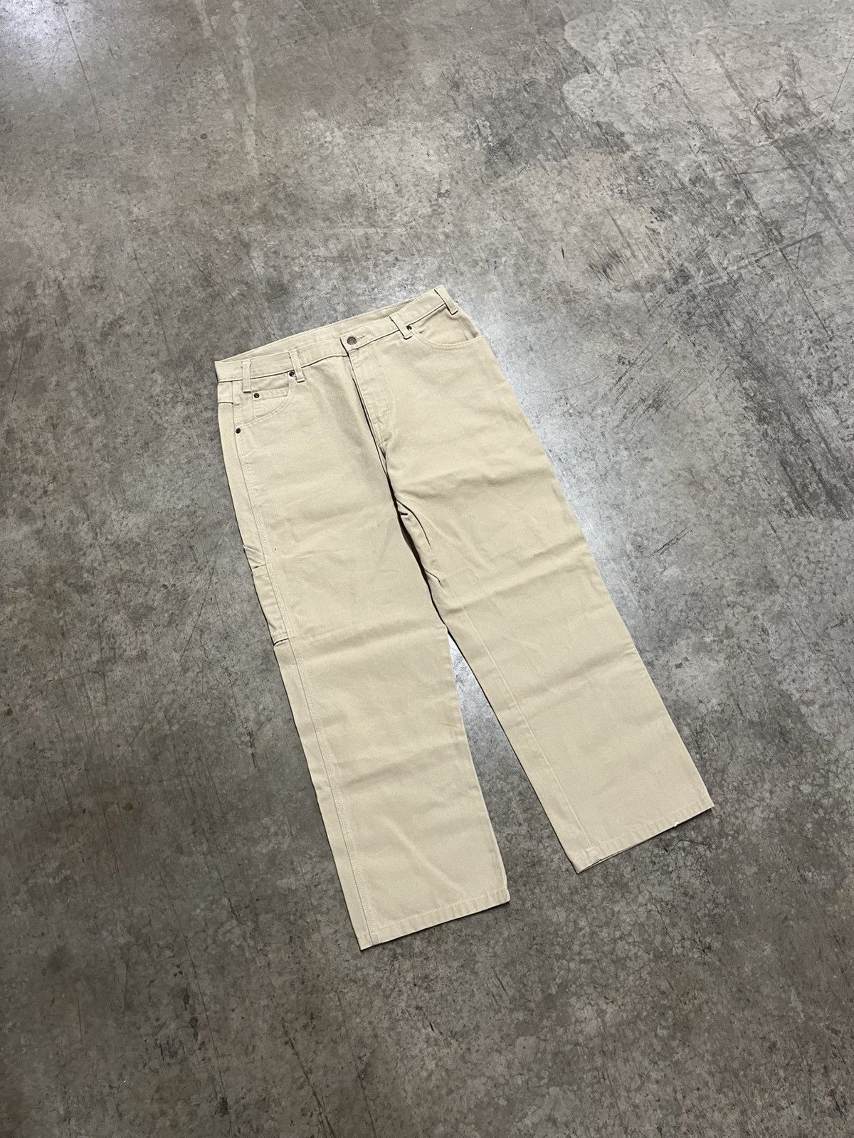Dickies × Vintage Dickies baggy fit cargo workwear pants hype rare skater Size US 34 / EU 50 - 6 Thumbnail