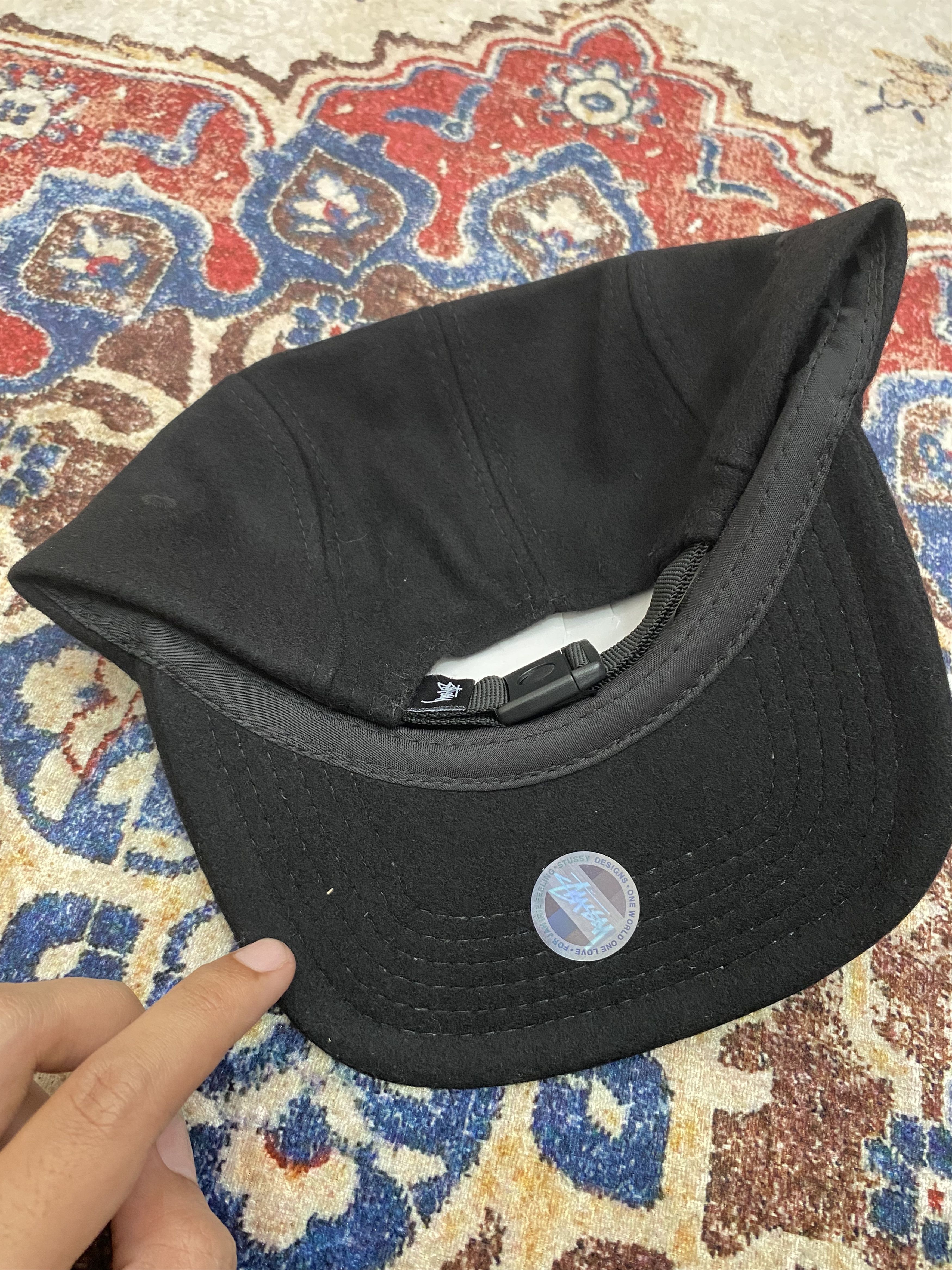 Stussy Stussy Oval Patch Camp 5 Panel Cap Size ONE SIZE - 4 Thumbnail