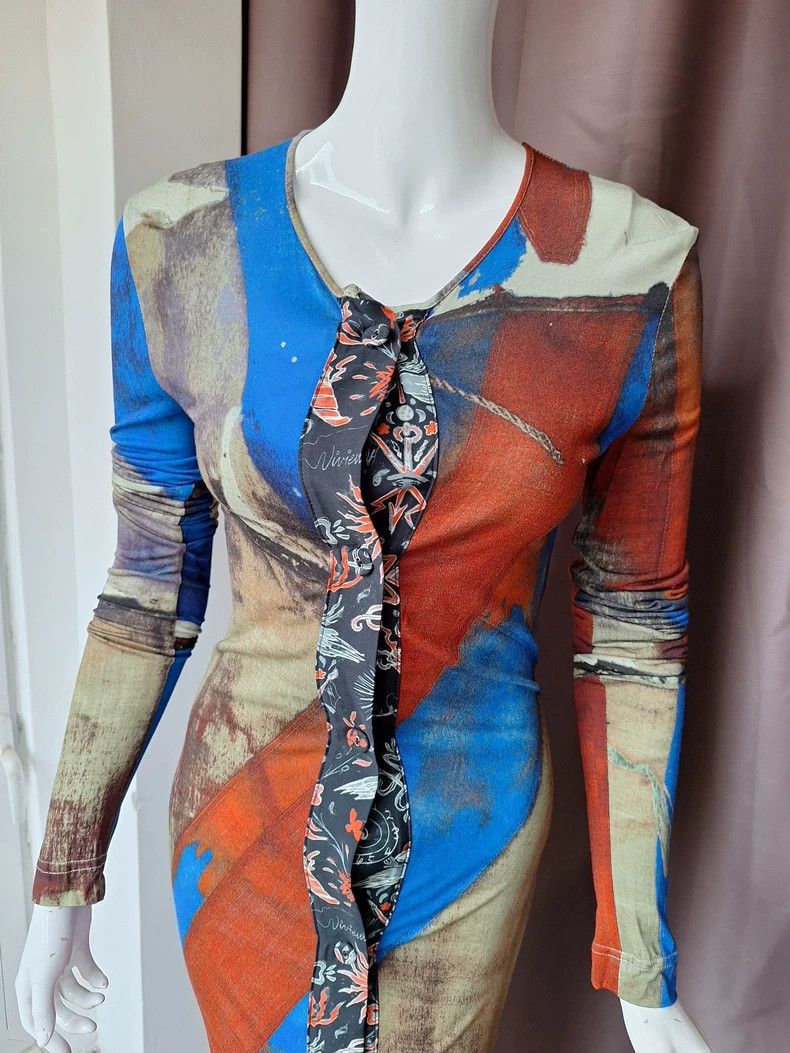 Other Vivienne Westwood A dress, classic oil painting style desi Size XS / US 0-2 / IT 36-38 - 7 Thumbnail