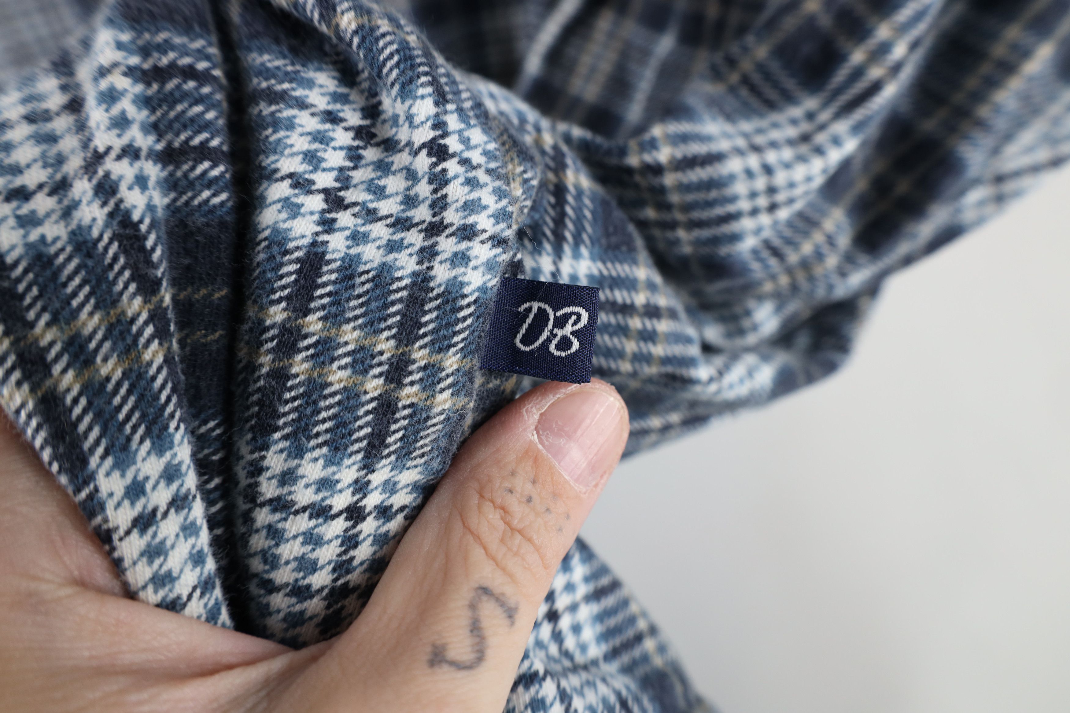 Vintage Vintage 90s Streetwear Plaid Long Sleeve Rugby Polo Size US XL / EU 56 / 4 - 10 Thumbnail