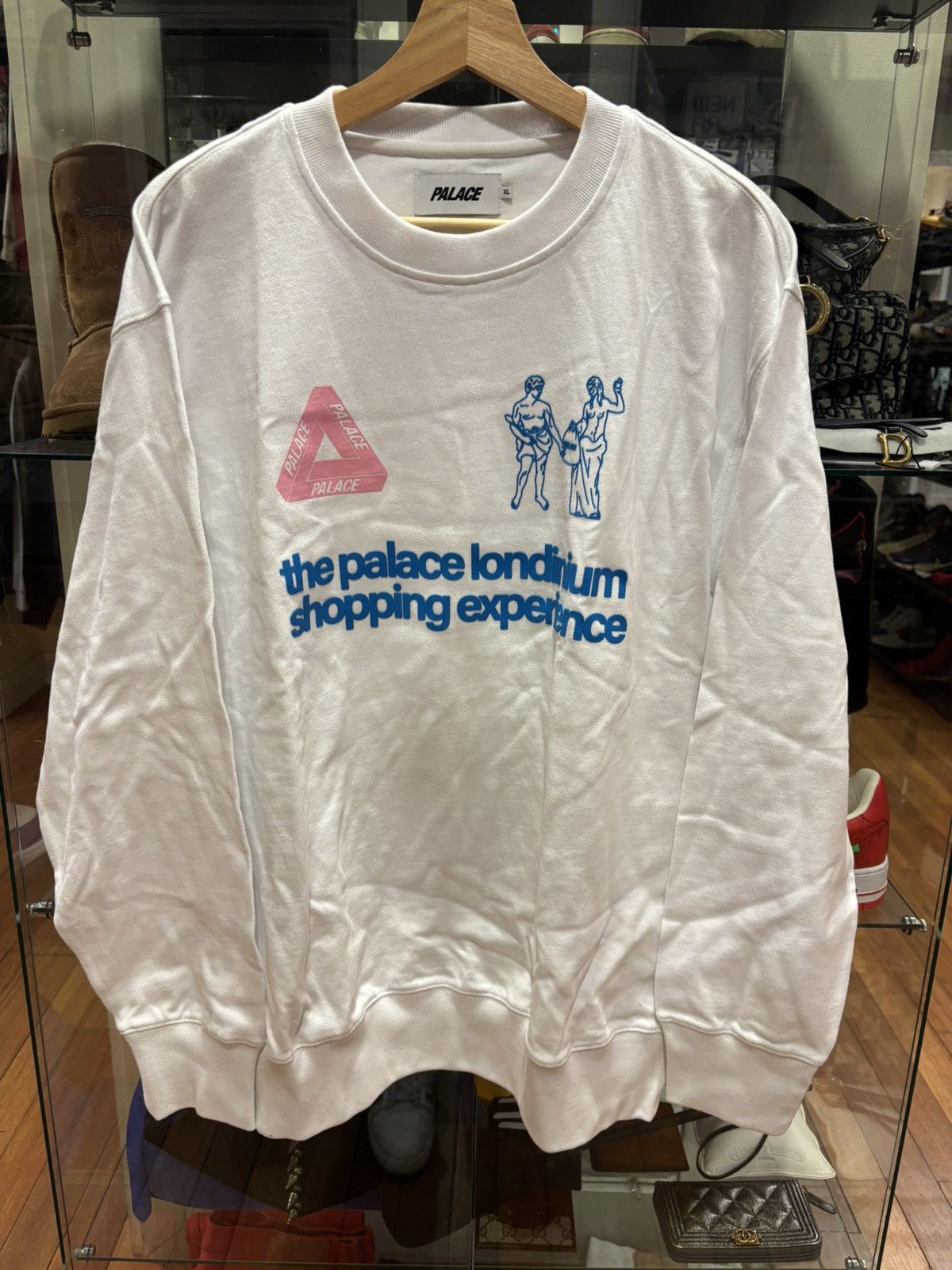 トップス PALACE UMBRO Crewneck White L Palace x Umbro Warm Up Crew White Men's - SS24 - US