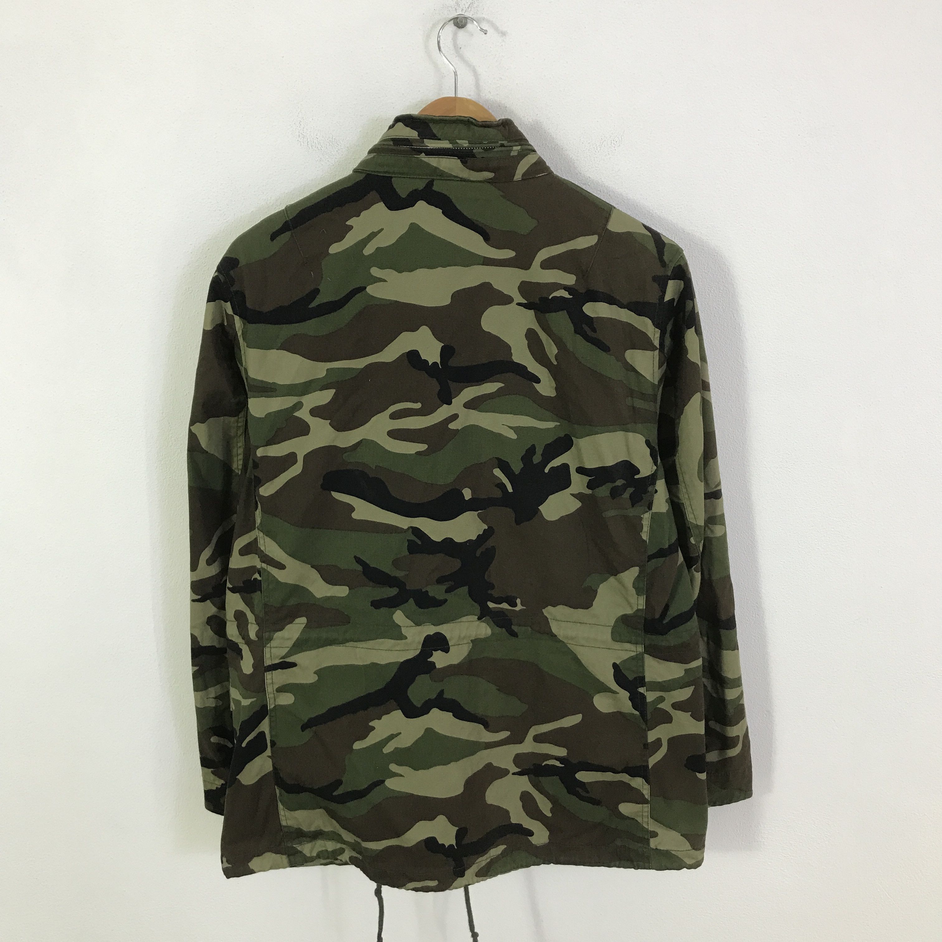 Japanese Brand azul army camo design jacket K115B14 Size US L / EU 52-54 / 3 - 3 Thumbnail
