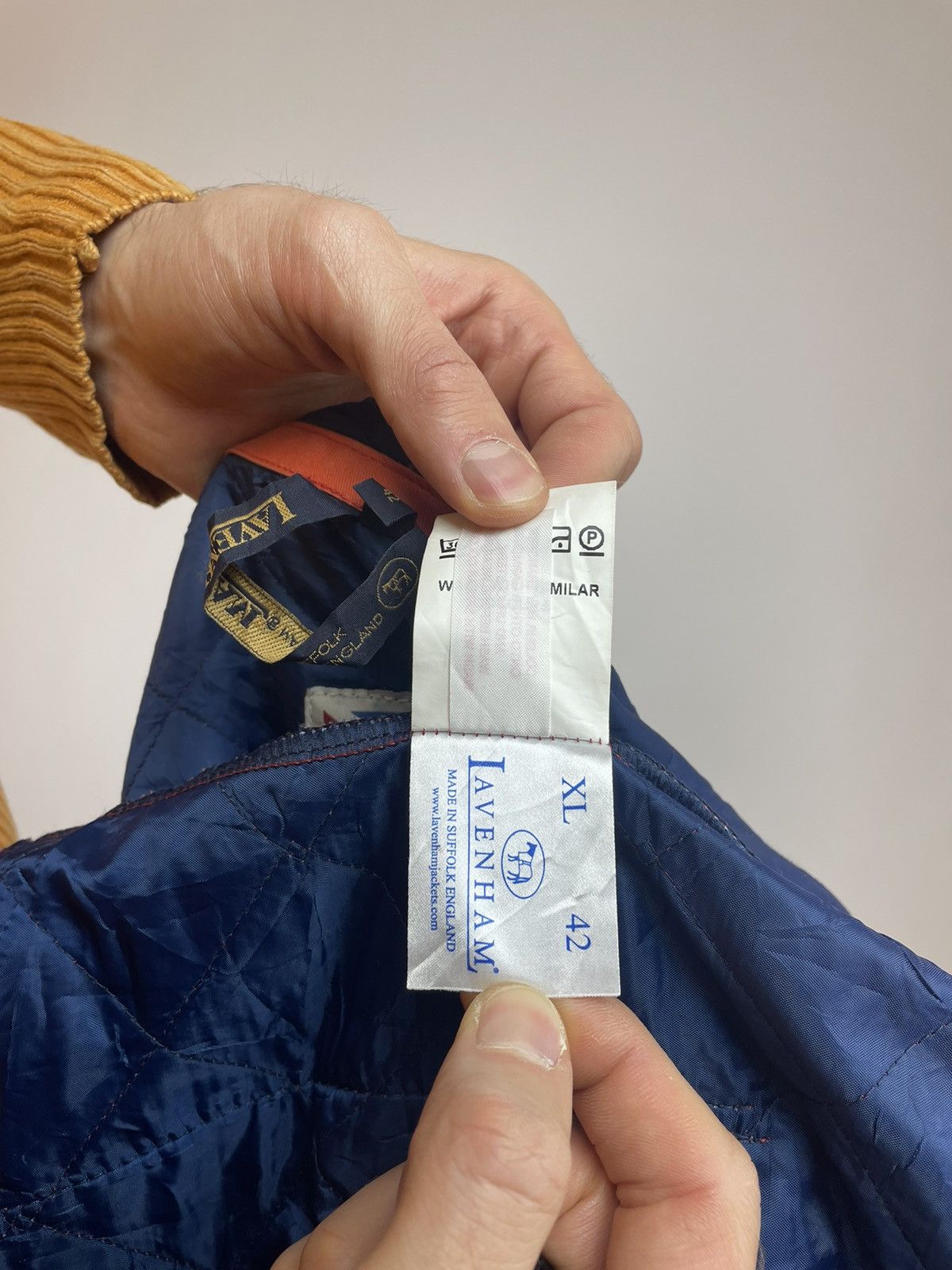 Lavenham LAVENHAM Quilt Hooded JACKET Mens size 42-XL Size US XL / EU 56 / 4 - 18 Thumbnail