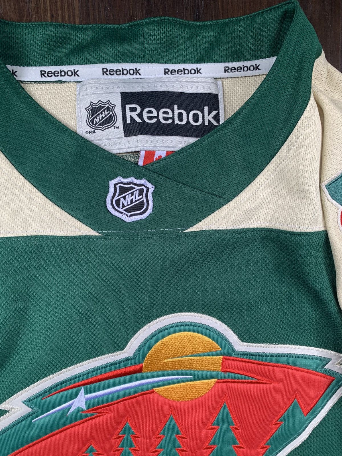 Reebok Nino Niederreiter Minnesota Wild Reebok Edge Jersey Size US M / EU 48-50 / 2 - 2 Thumbnail