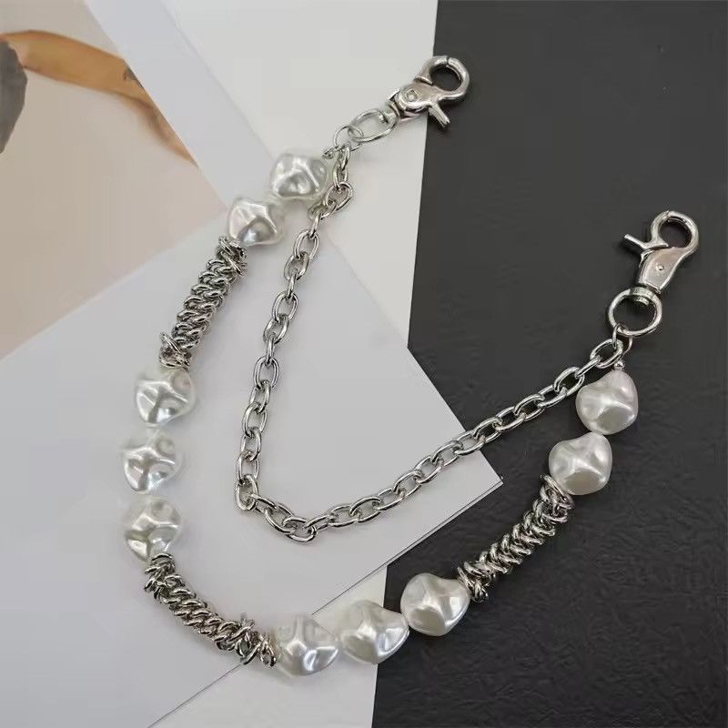 Jewelry Double-Layer Charm Chain Waist Pant Chain Size ONE SIZE - 1 Thumbnail