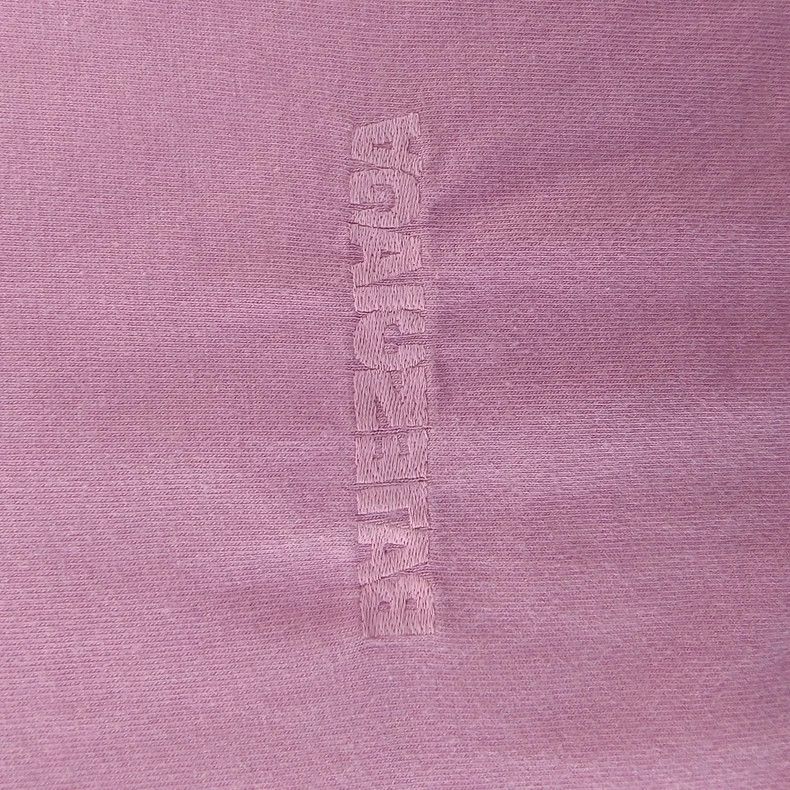 Balenciaga Balenciaga Pink Purple Crewneck Short Sleeve T-Shirt Size US S / EU 44-46 / 1 - 4 Thumbnail