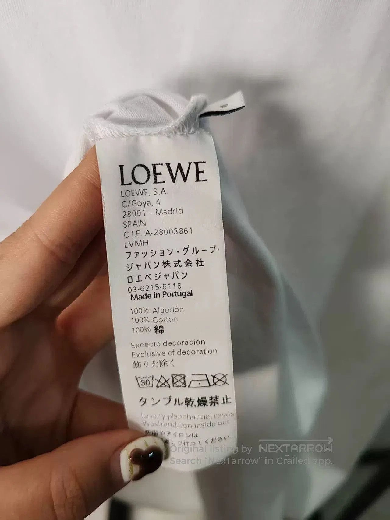 Loewe Loewe Logo Embroidered Short Sleeve Shirt. Size US M / EU 48-50 / 2 - 4 Thumbnail