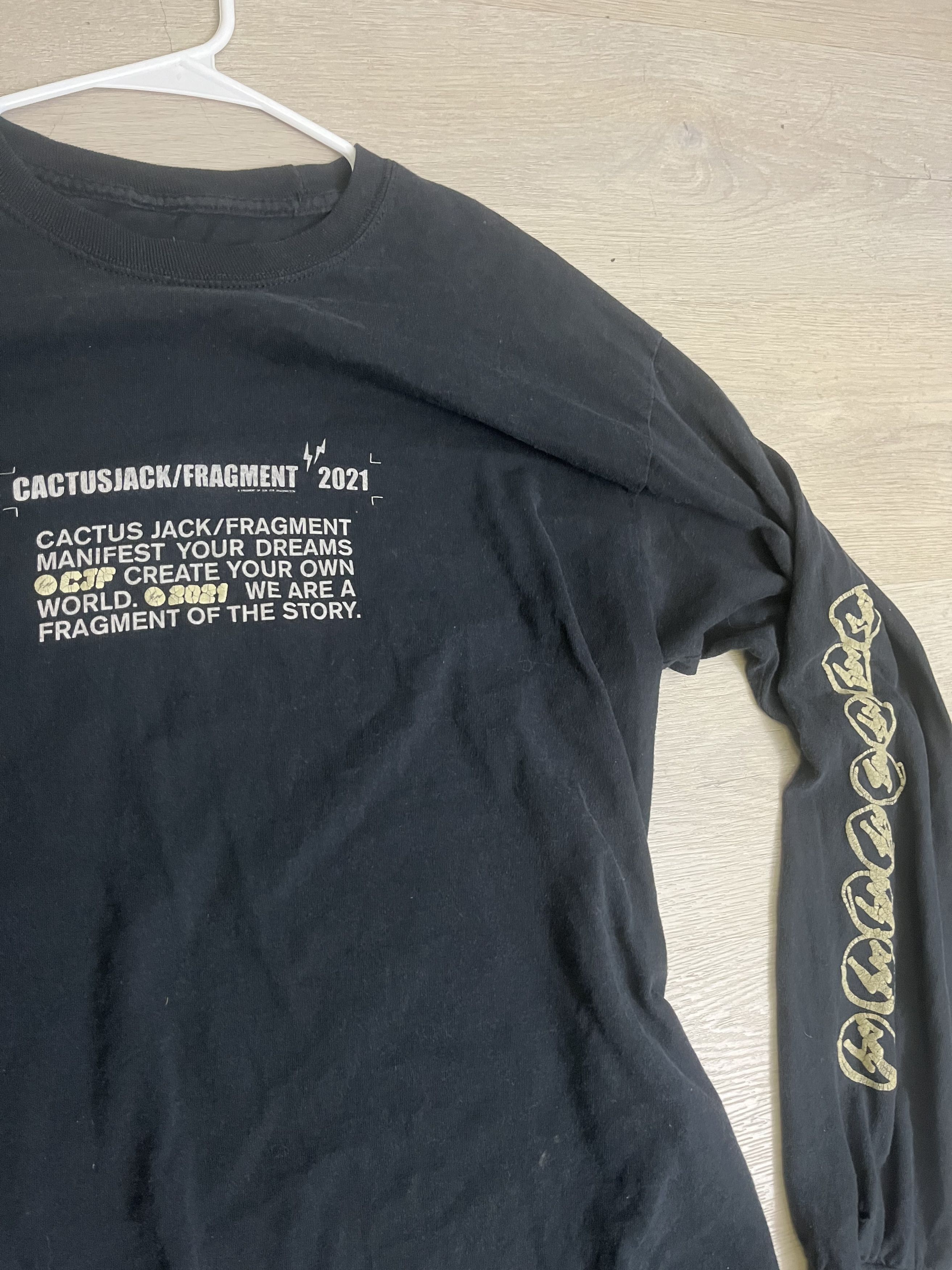 Travis Scott Cactus Jack for Fragment long sleeve Size US L / EU 52-54 / 3 - 3 Thumbnail
