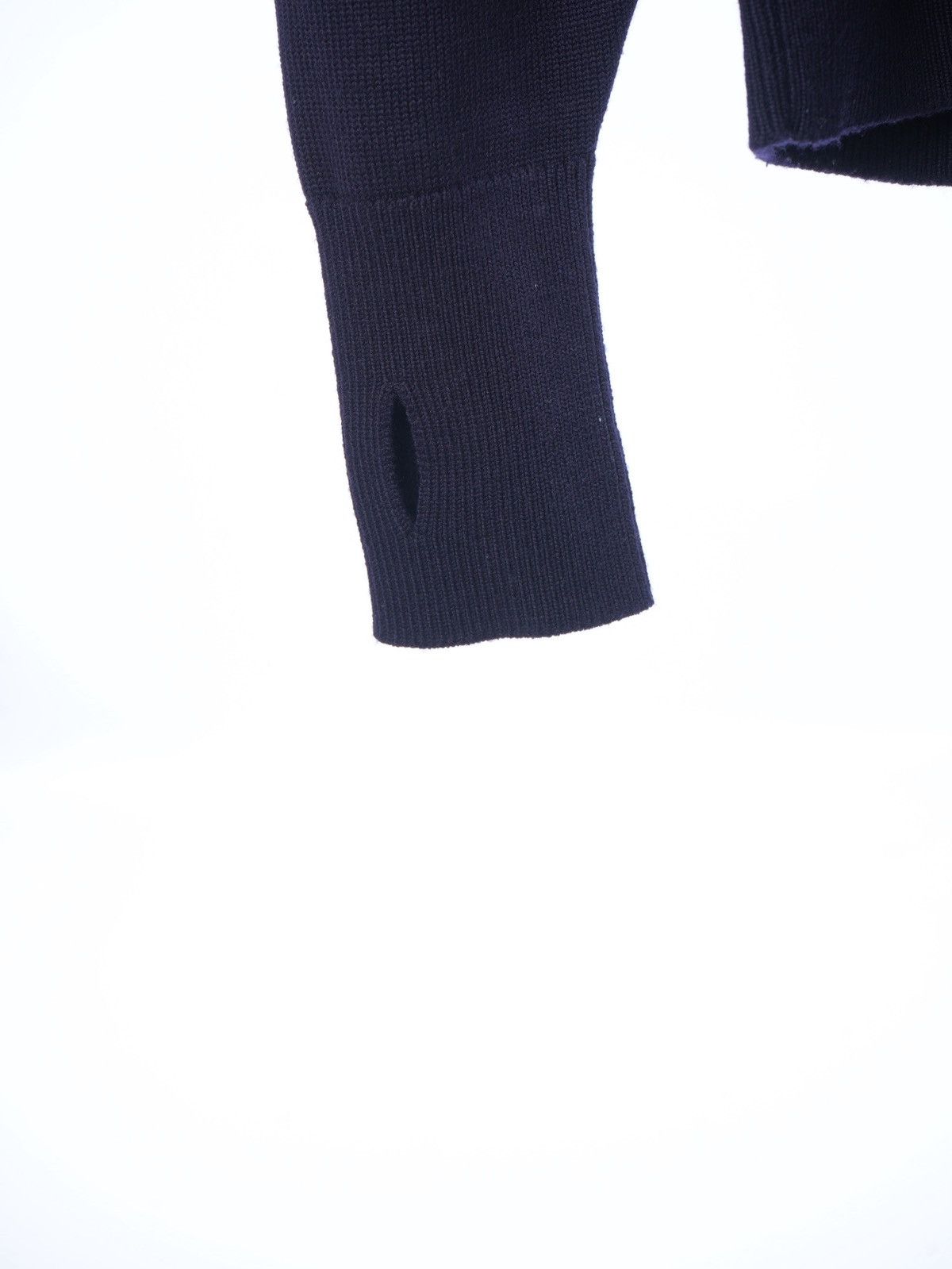 Batoner Batoner Signature Crew Neck Navy Wool Sweater Size US M / EU 48-50 / 2 - 2 Thumbnail