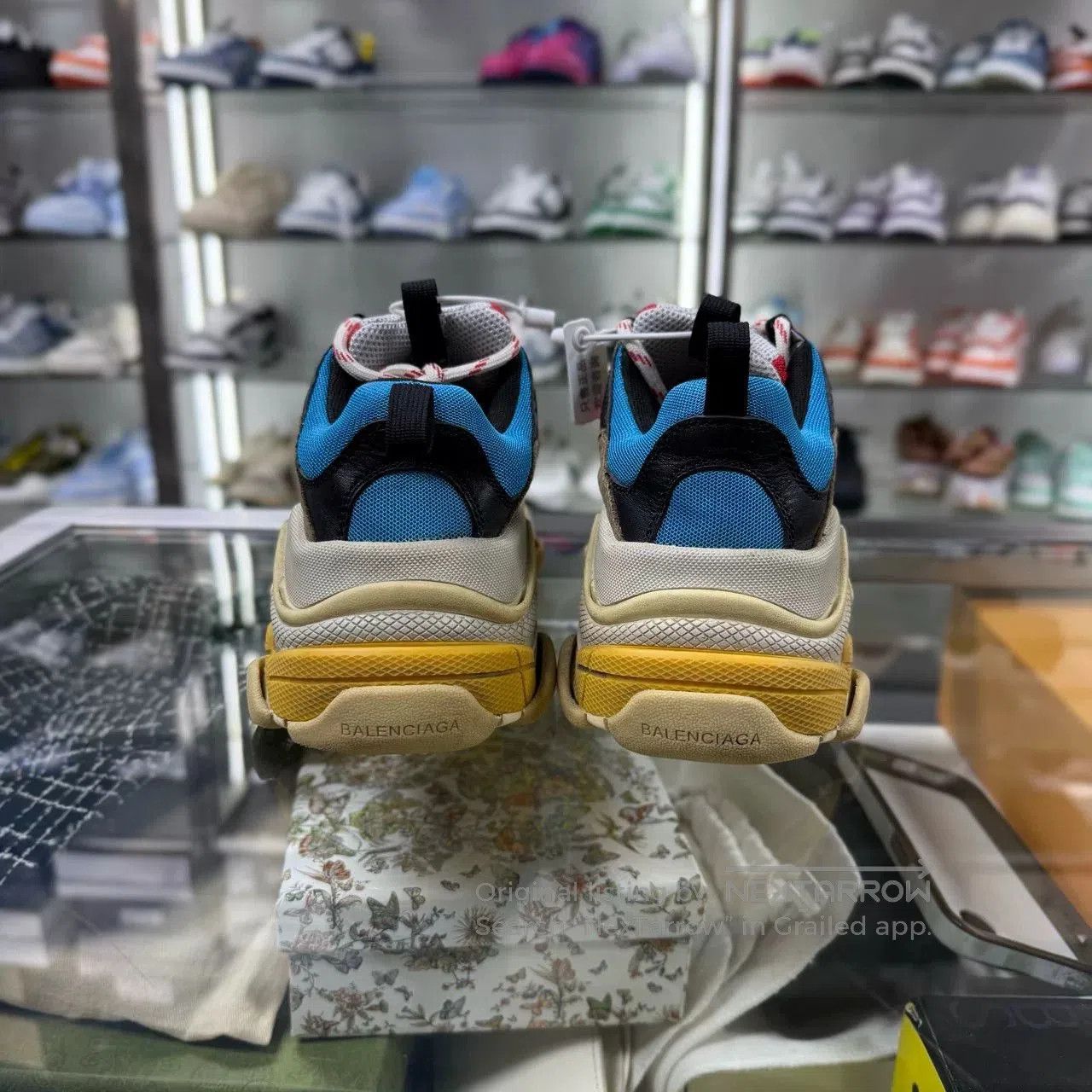 Balenciaga balenciaga triples red blue dad sneakers. Size US 5 / EU 37 - 6 Thumbnail