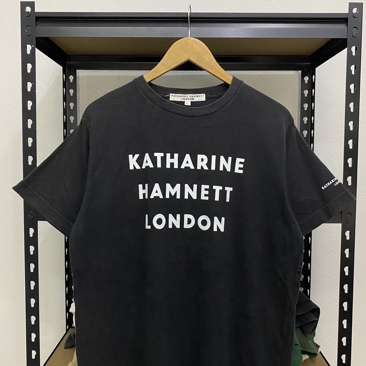 Japanese Brand × Katharine Hamnett London × Vintage Katharine Hamnett London Tshirt❗️ Size US L / EU 52-54 / 3 - 2 Thumbnail