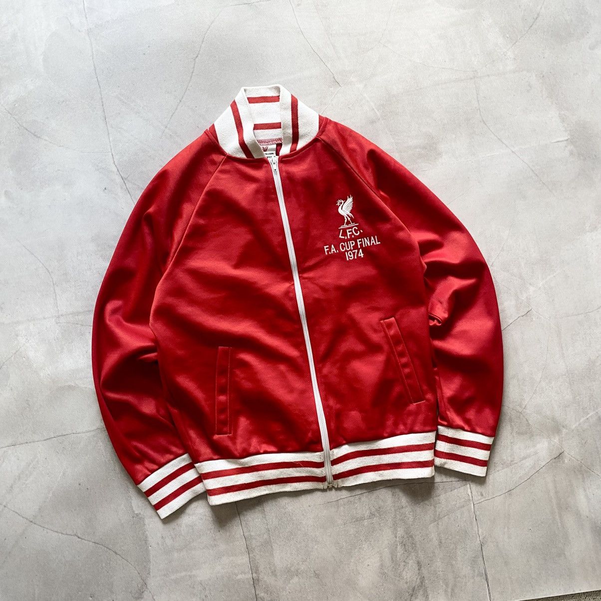 Vintage Liverpool F.A. Cup Final 1974 Score Draw Zip Track Jacket Size US M / EU 48-50 / 2 - 1 Thumbnail