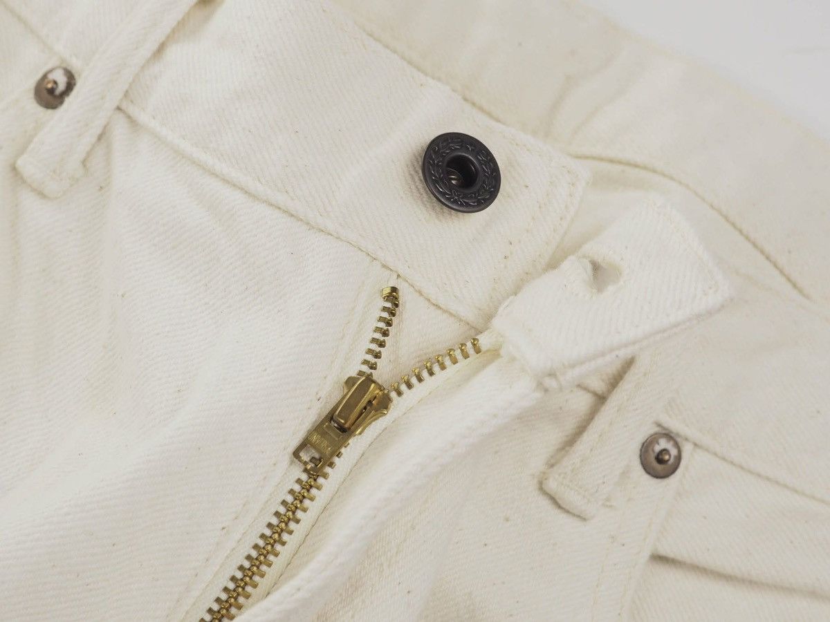 BLACK SIGN Black sign white denim jean Size US 33 - 3 Thumbnail