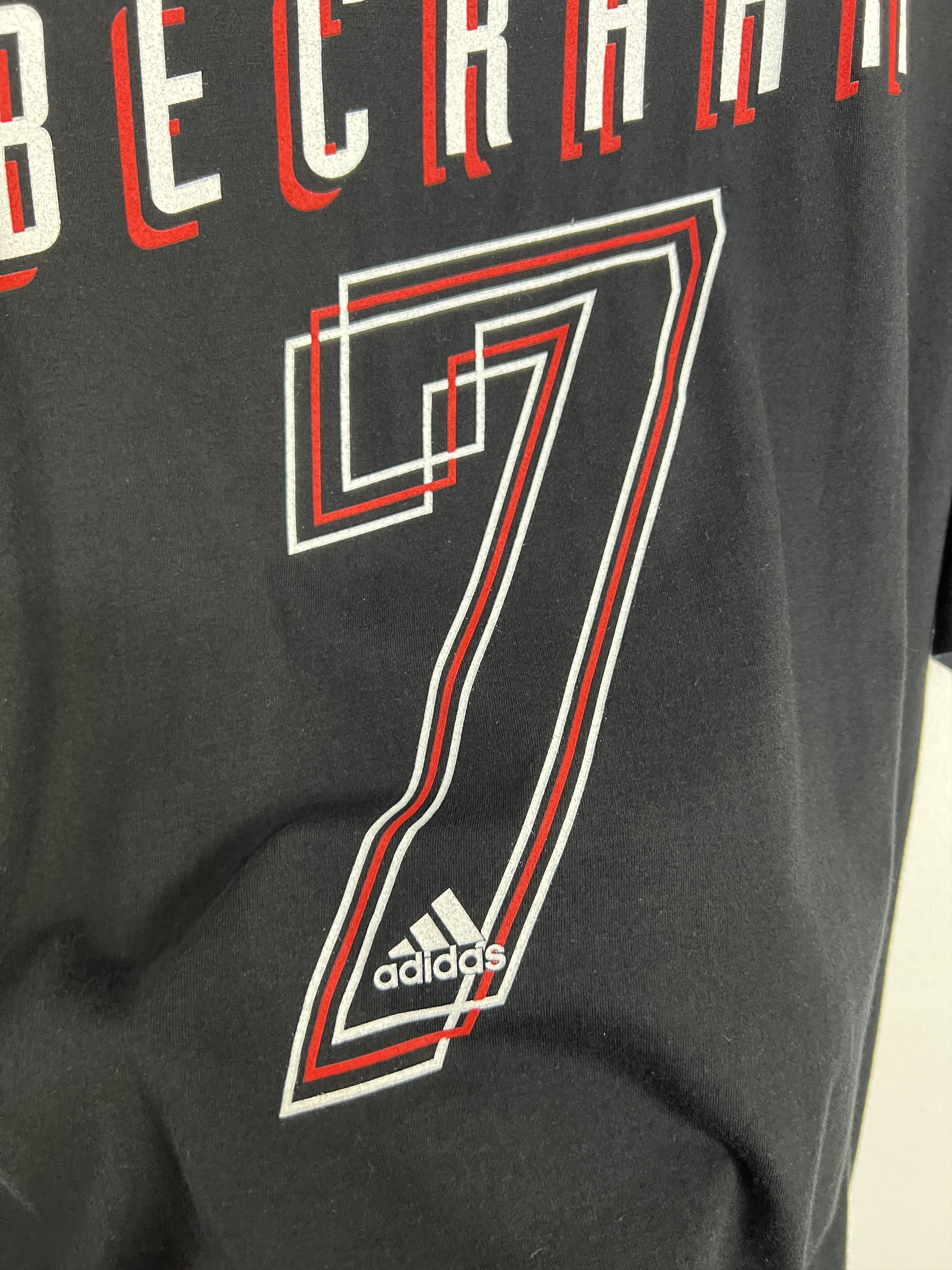 Adidas Vintage 90's Adidas England David Beckham Football Shirt Size US S / EU 44-46 / 1 - 14 Thumbnail