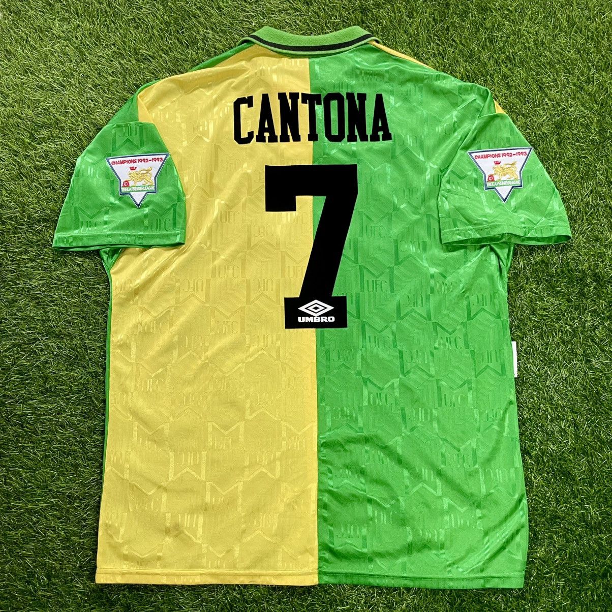 Umbro Manchester United Away 92-94 Newton Heath Cantona #7 Rare