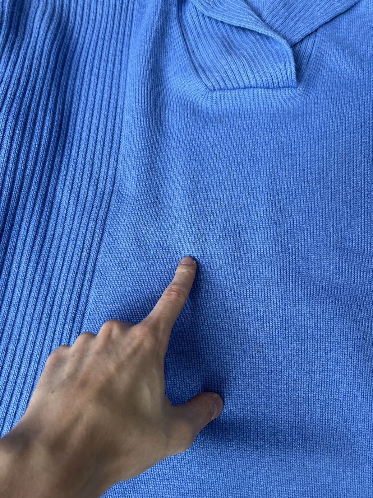 Escada × Vintage Vintage Escada Blue Women’s Sweater Rare Size M / US 6-8 / IT 42-44 - 5 Thumbnail