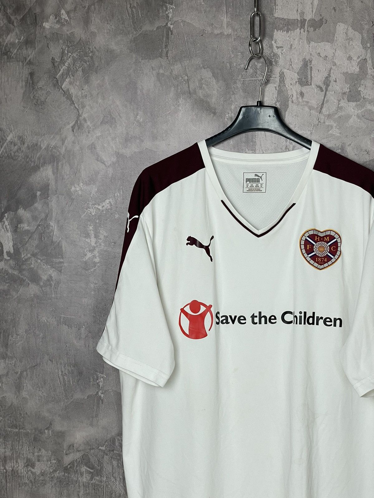 Puma Heart of Midlothian Jersey Puma save the children Jersey Size US XL / EU 56 / 4 - 3 Thumbnail