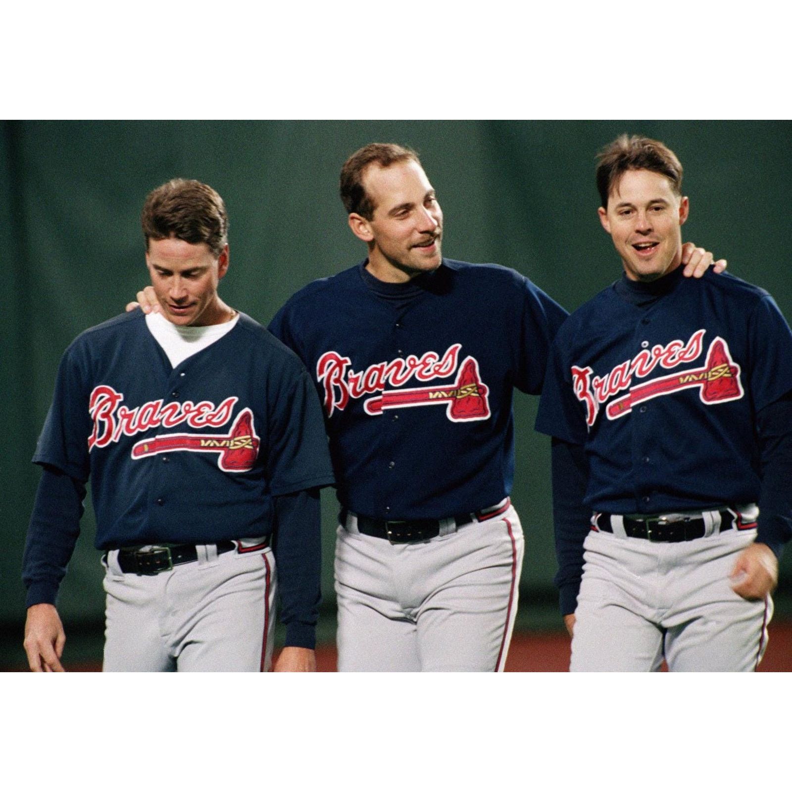Starter Atlanta Braves 90s STARTER puffer 1/2 TOMAHAWK navy MLB vtg Size US M / EU 48-50 / 2 - 5 Thumbnail
