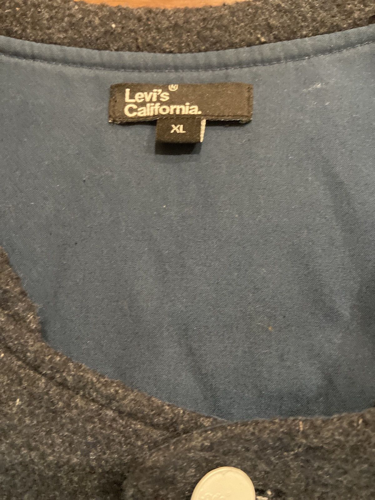 Levi's Levi's Acrylic Wool Jacket Size US XL / EU 56 / 4 - 4 Thumbnail