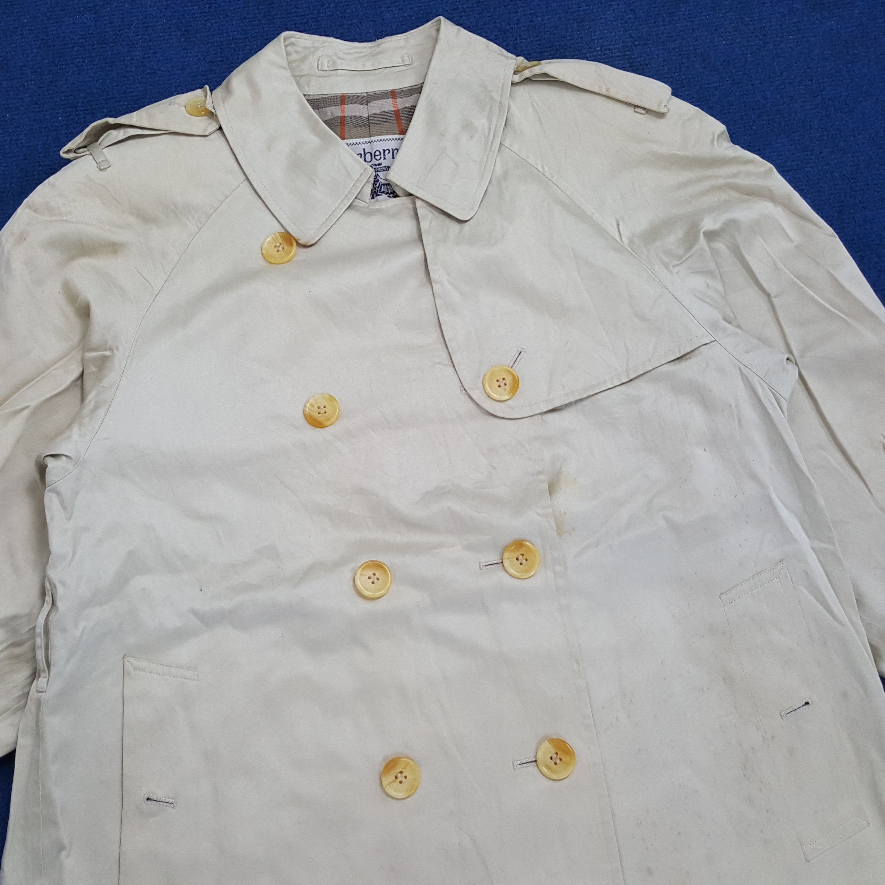 Burberry × Vintage Vintage Burberrys' Nova Check Trench Coat Size US S / EU 44-46 / 1 - 2 Thumbnail