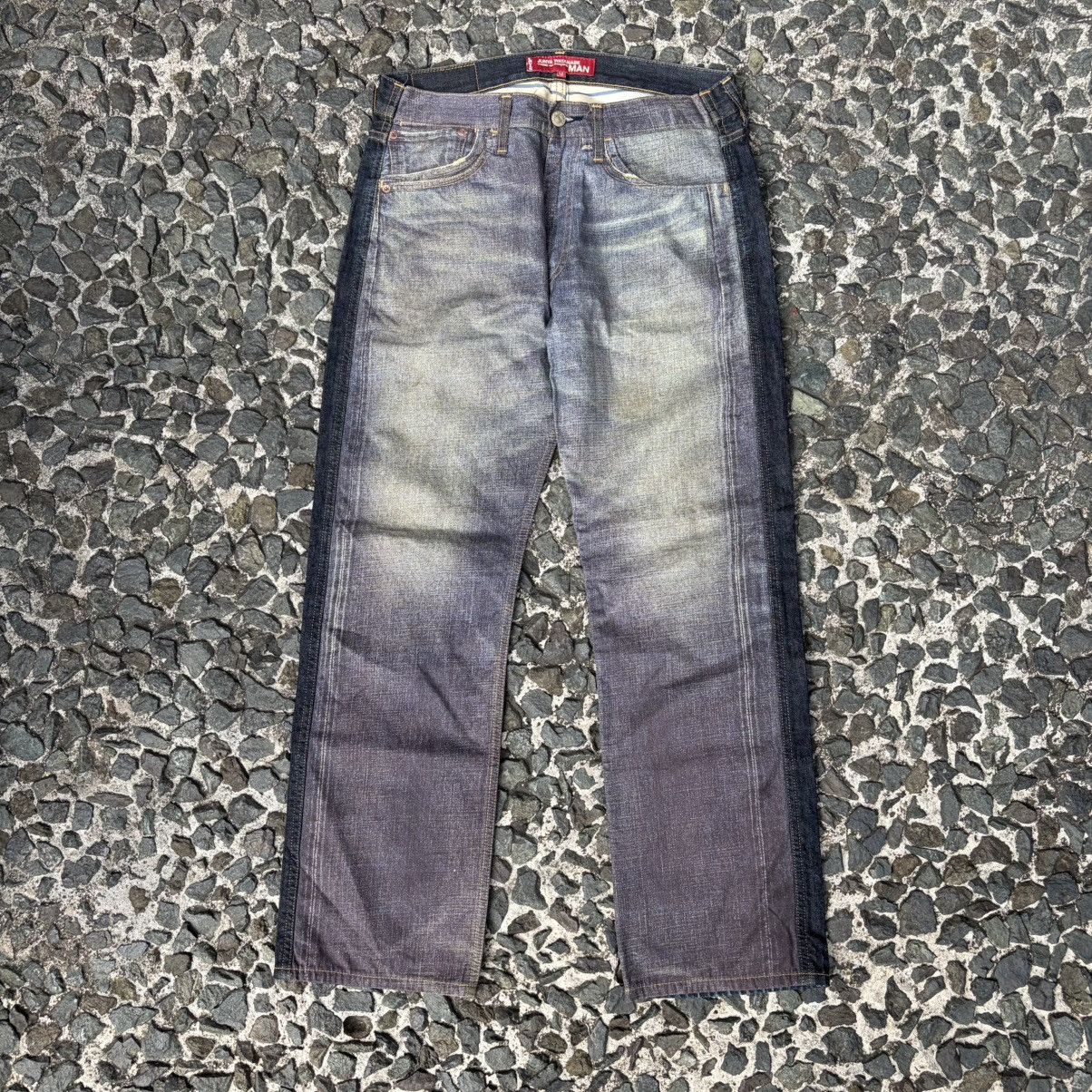 Junya Watanabe × Levi's Levis 204 x Junya Watanabe Man Transfer Print Denim Pants Size US 32 / EU 48 - 1 Thumbnail
