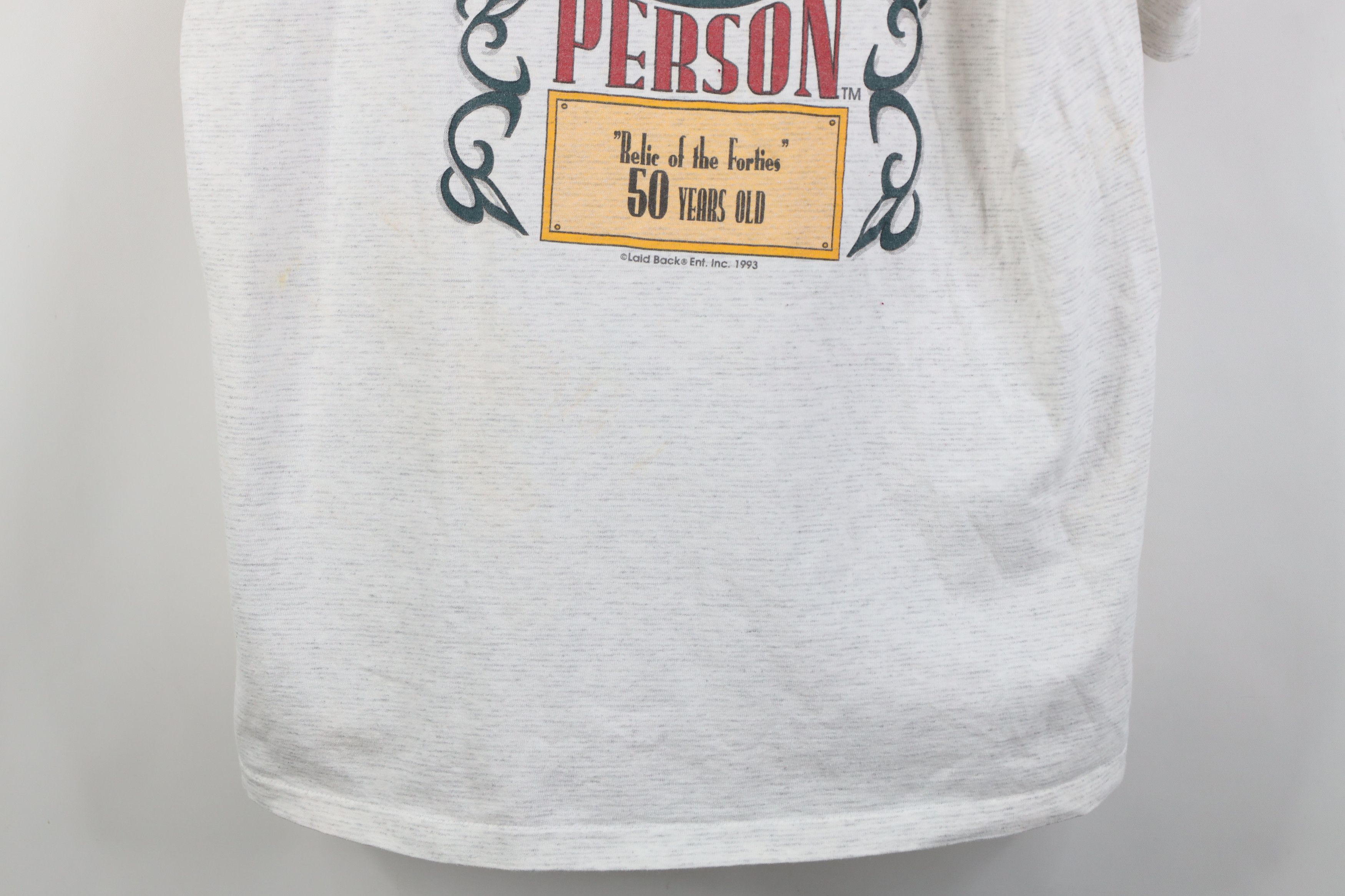 Vintage Vintage 90s Streetwear Person Short Sleeve T-Shirt USA Size US XL / EU 56 / 4 - 3 Thumbnail