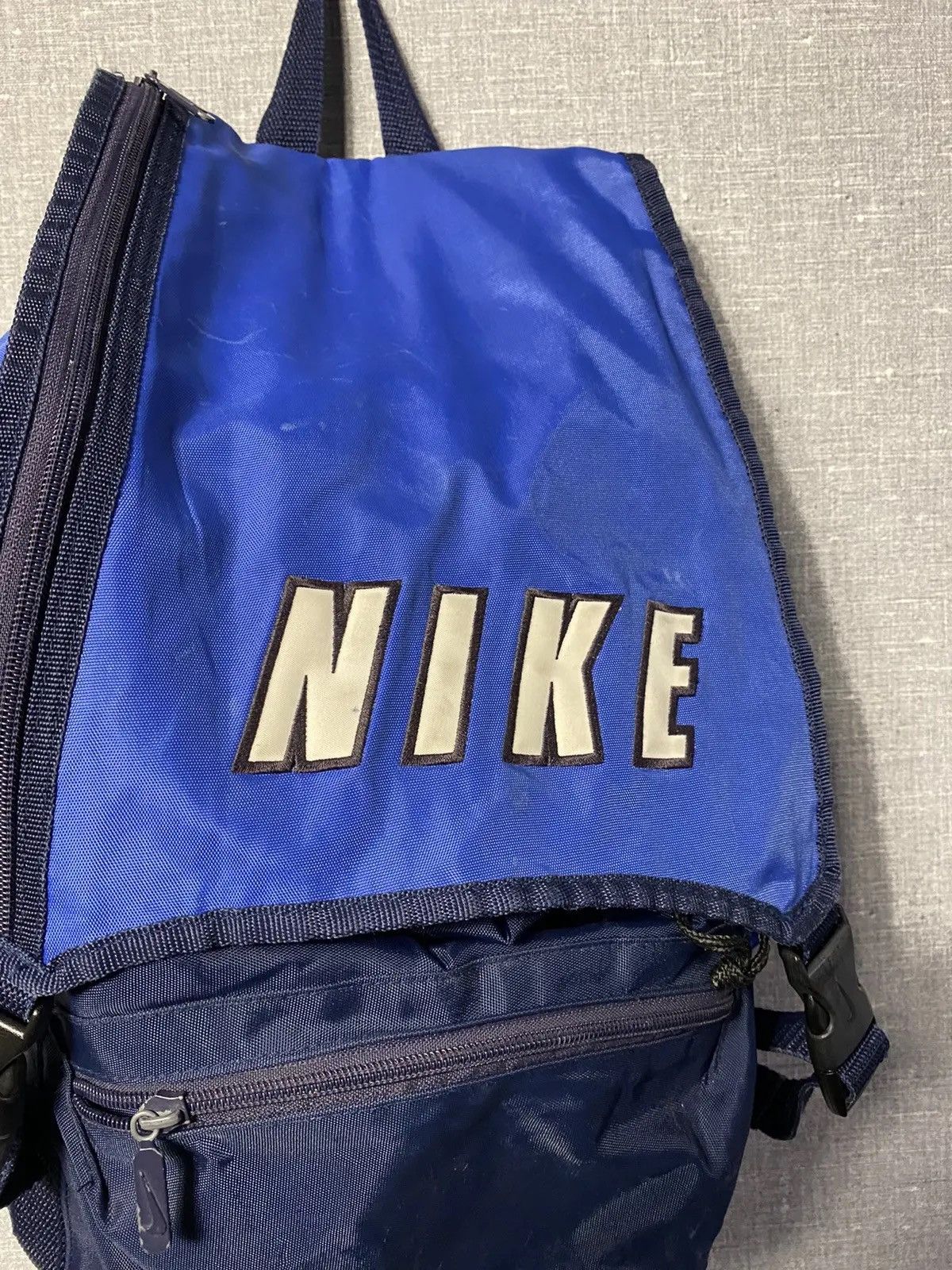 Nike × Vintage Vintage Y2K Nike Big Logo Backpack Size ONE SIZE - 2 Thumbnail