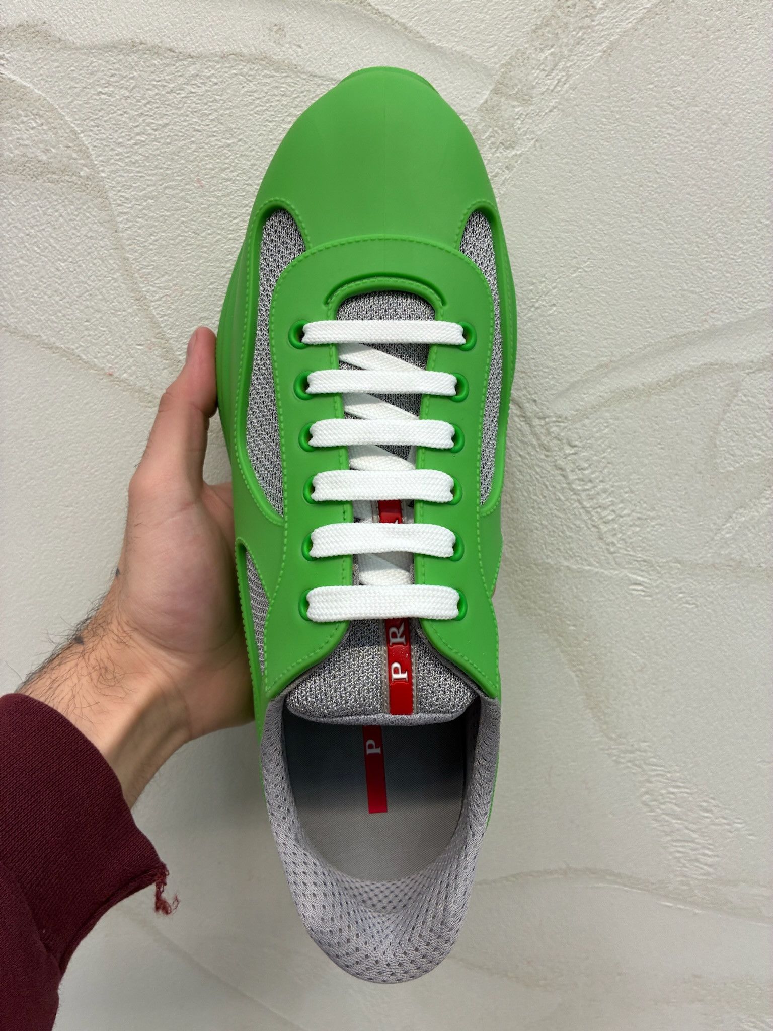 Prada Prada America's Cup Apple Green Size US 10 / EU 43 - 3 Thumbnail