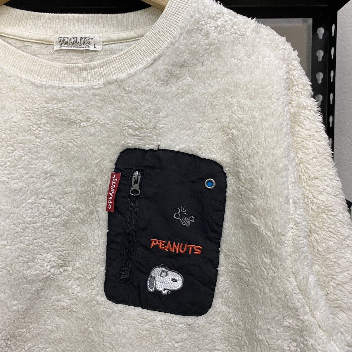 Cartoon Network × Peanuts × Vintage Vintage Fleece Sweatshirt Peanuts Worldwide Pocket Size US L / EU 52-54 / 3 - 4 Thumbnail