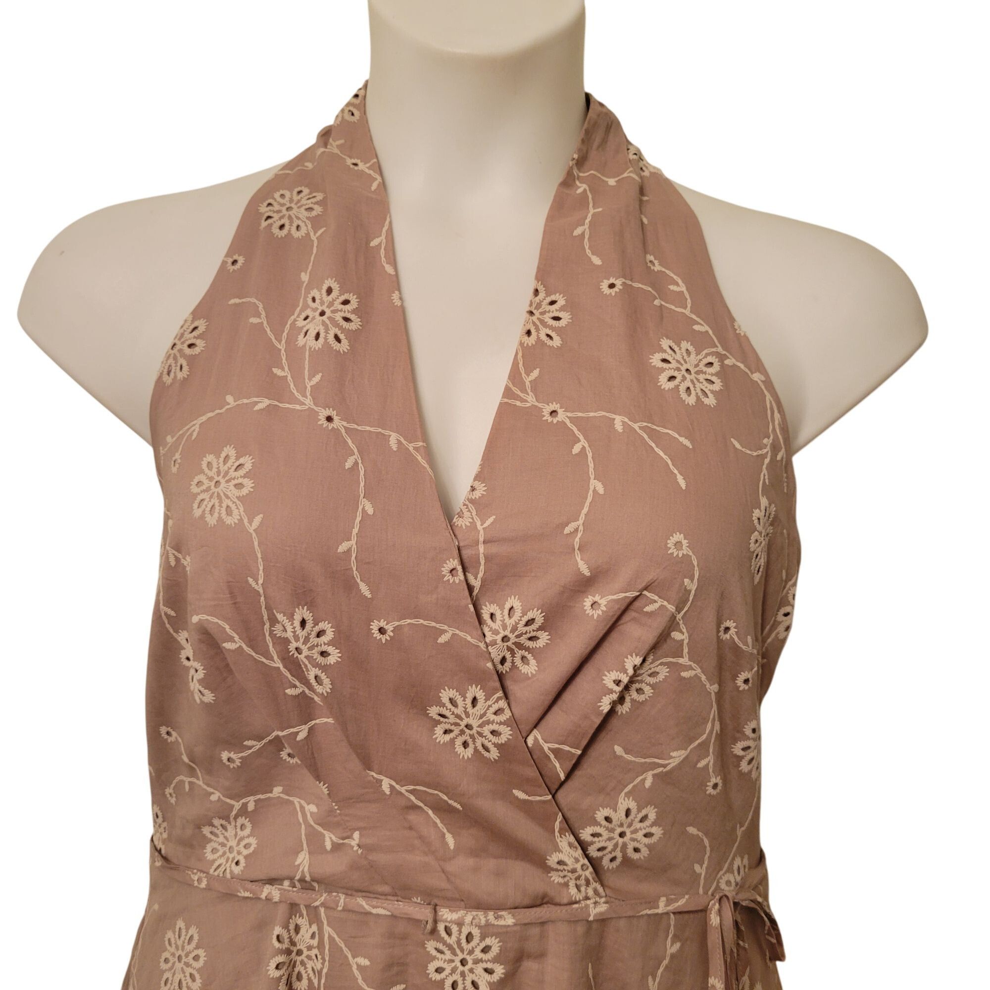 satin halter maxi dress Rosaminta Halter Maxi Dress Plum main image 0