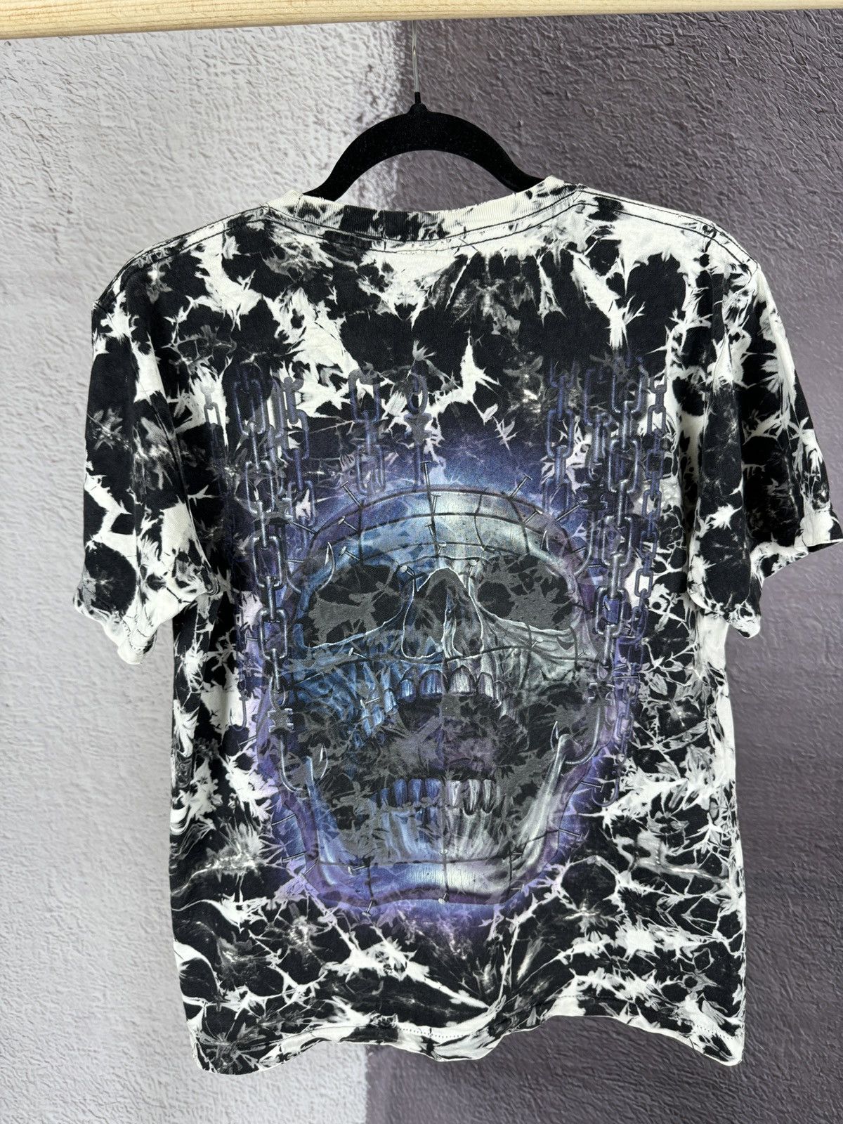 Band Tees Vintage 90s Skulls Chain Allover print merch tee shirt Size US M / EU 48-50 / 2 - 10 Thumbnail