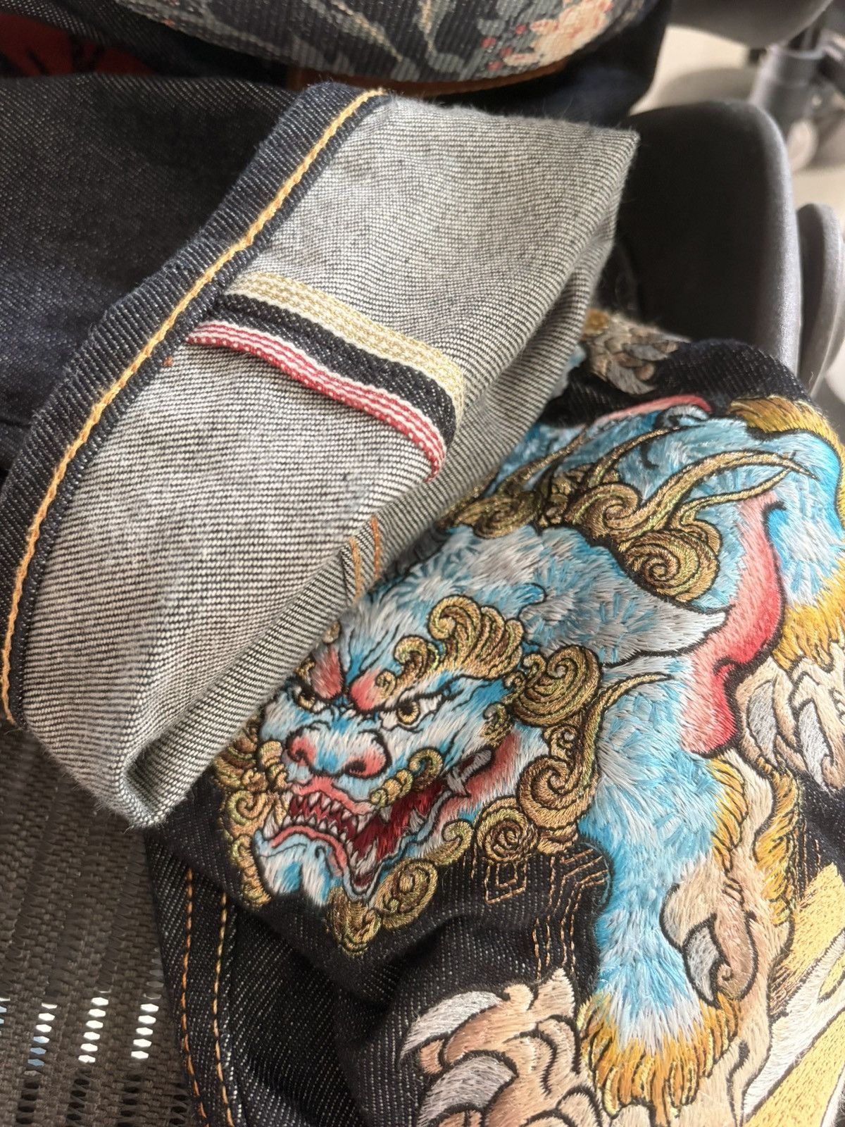 Evisu Selvedge Evisu Dragon Selvedge Denim Size US 32 / EU 48 - 6 Thumbnail