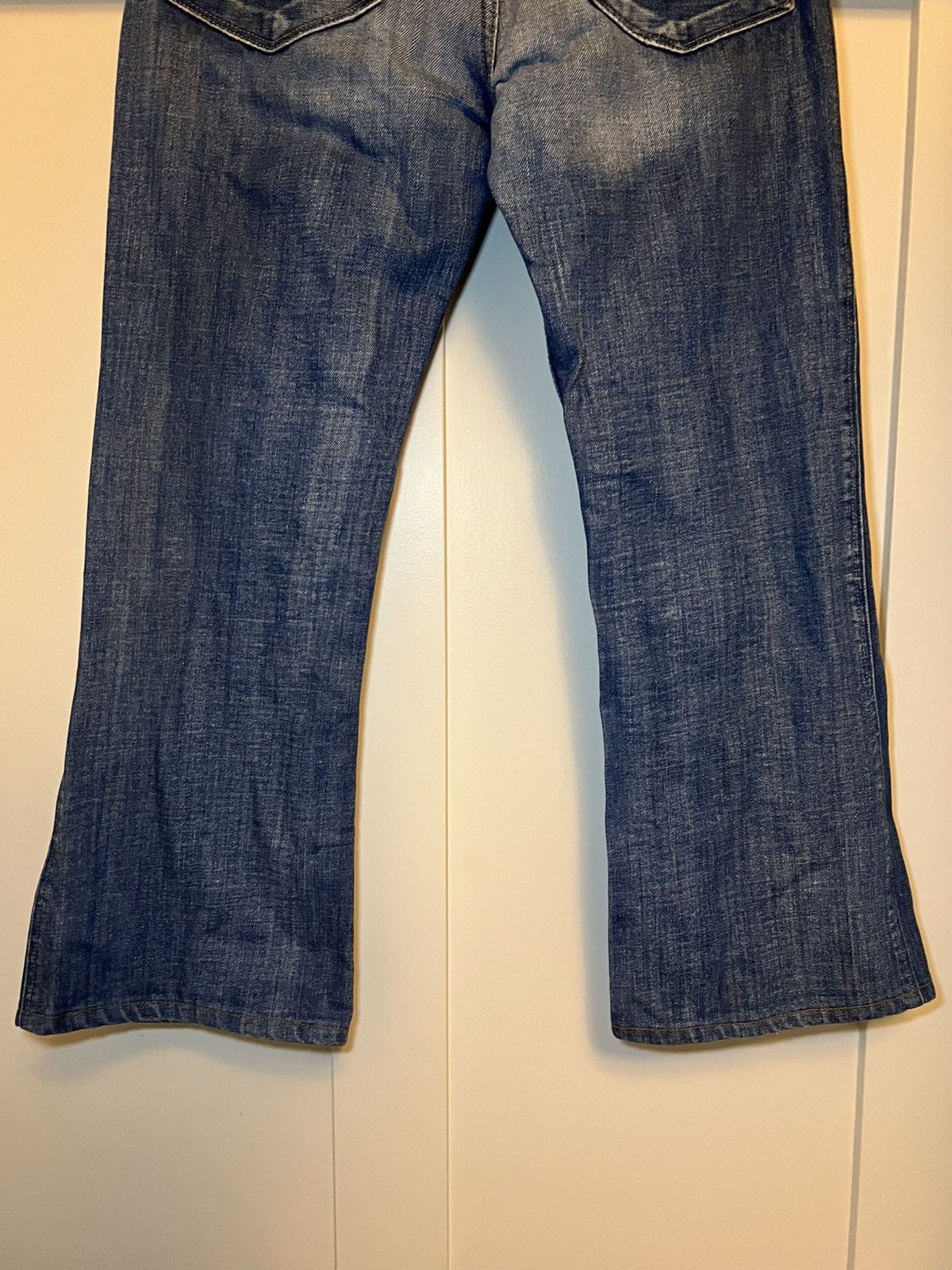 Diesel Vintage Diesel made in Italy distressed flared jeans Size US 29 - 7 Thumbnail