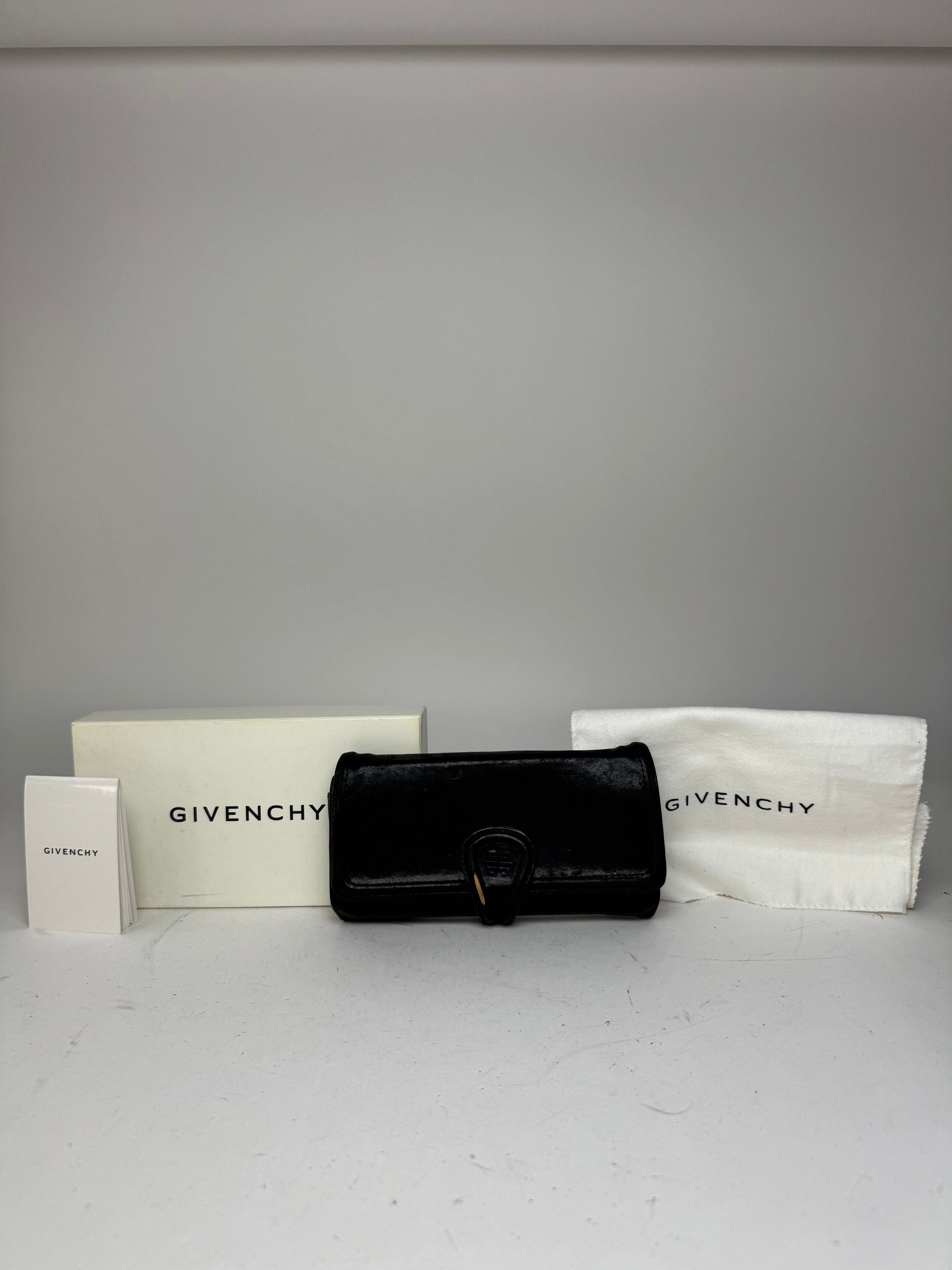 Givenchy Vintage Leather Wallet black Size ONE SIZE - 1 Thumbnail