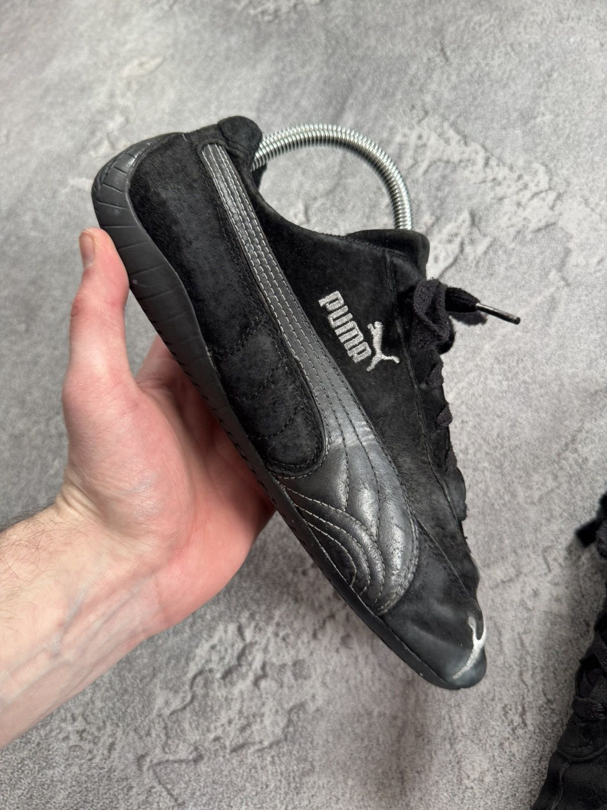 Puma Puma SpeedCat US8/EUR41 black suede low top sneakers shoes Size US 8 / EU 41 - 5 Thumbnail