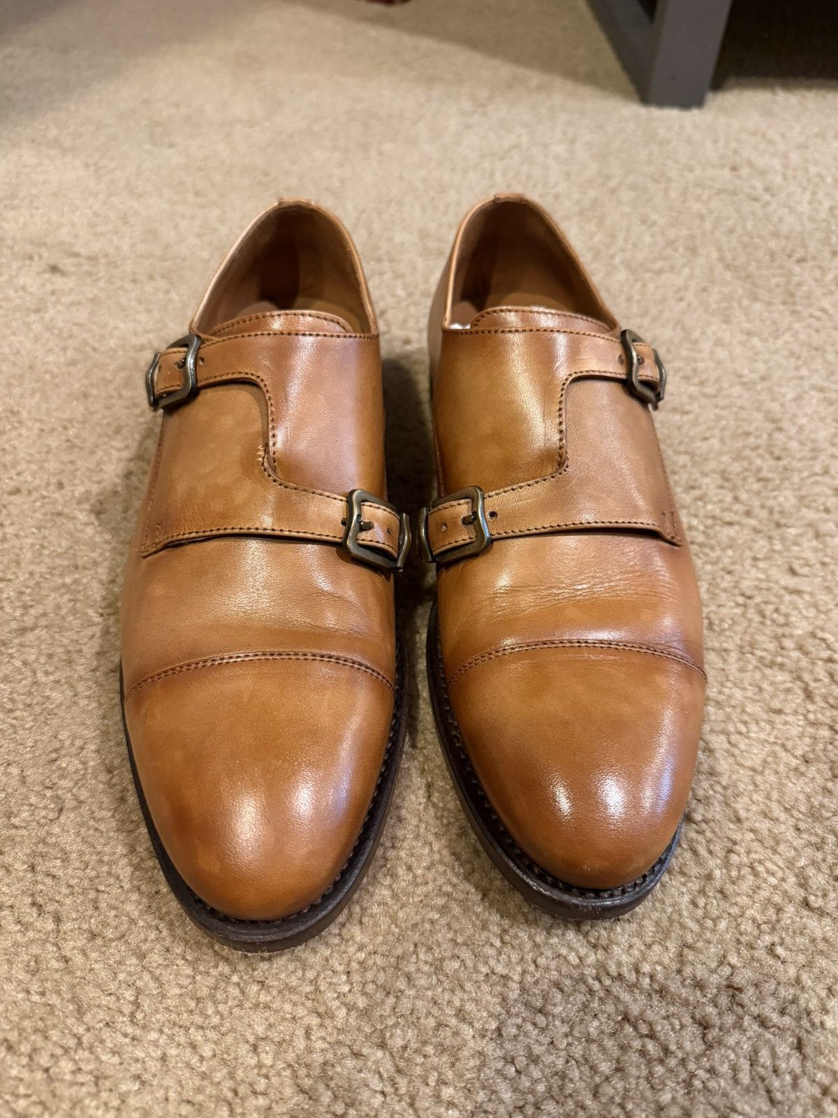 TAFT Taft Double Strap Dress Shoes Size US 6 / EU 39 - 1 Thumbnail