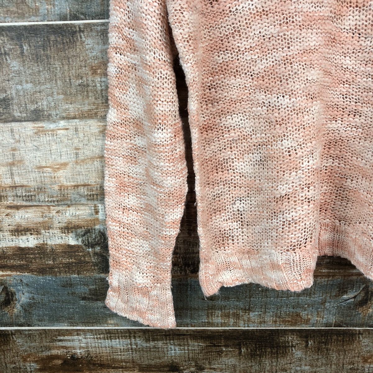 Aran Isles Knitwear × Japanese Brand Japanese Knit Sweaters Pink Page Boy #974 Size M / US 6-8 / IT 42-44 - 7 Thumbnail