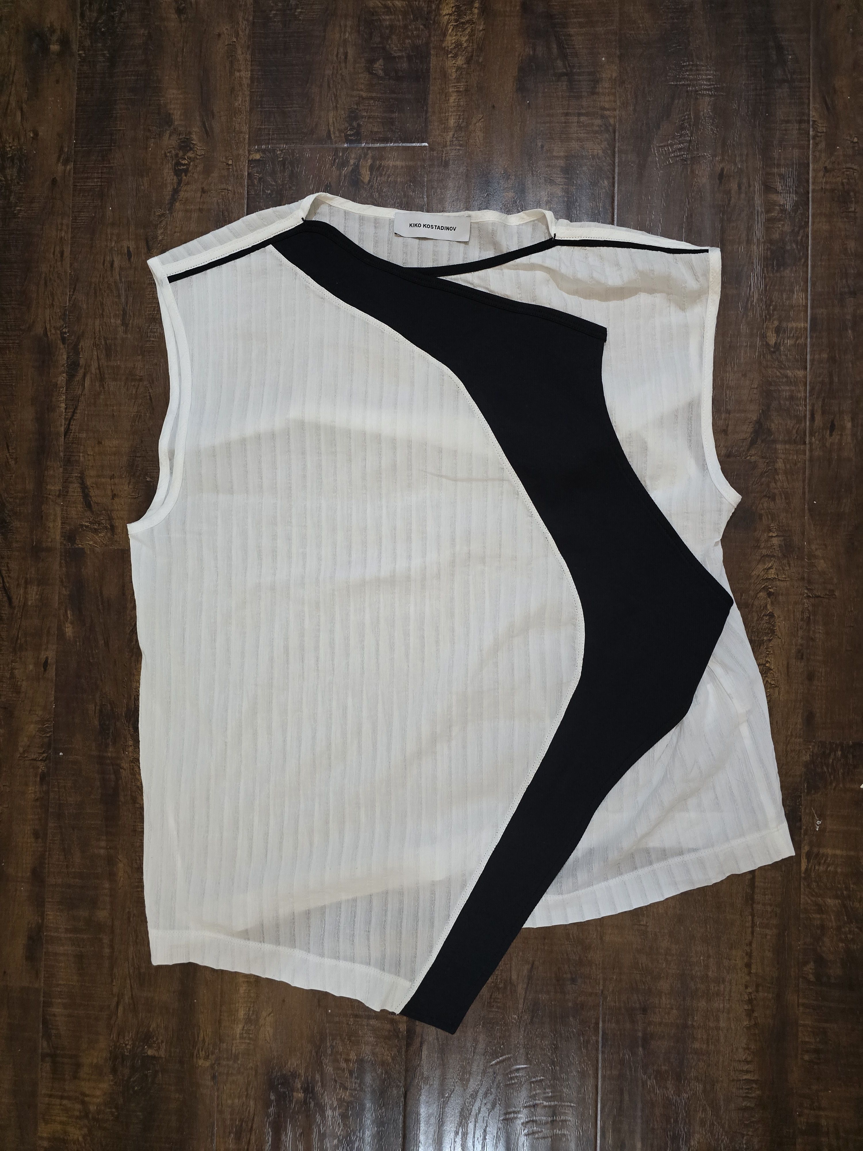 Kiko Kostadinov 0014 Zlatyu Sleeveless Shirt