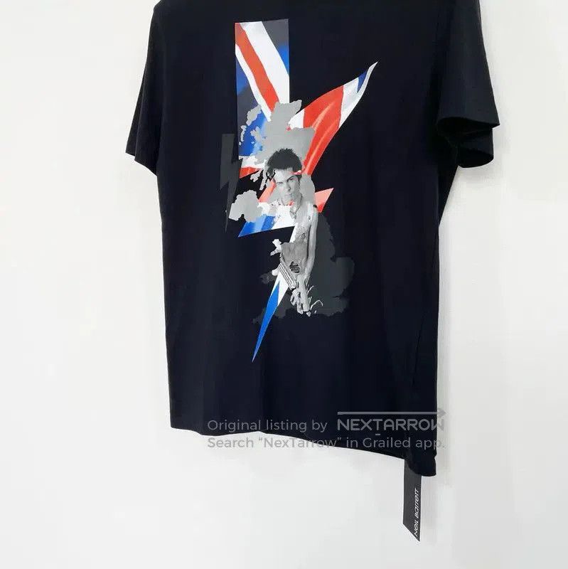 Neil Barrett NeIL BarreTT Black Cotton Short Sleeve T-Shirt . Size US S / EU 44-46 / 1 - 3 Thumbnail