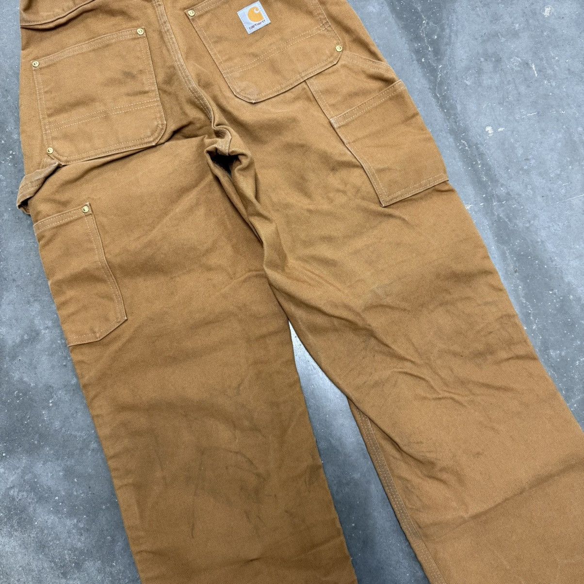 Carhartt × Vintage Vintage Distressed Carhartt Double Knee Work Carpenter Pants Size US 27 - 15 Thumbnail