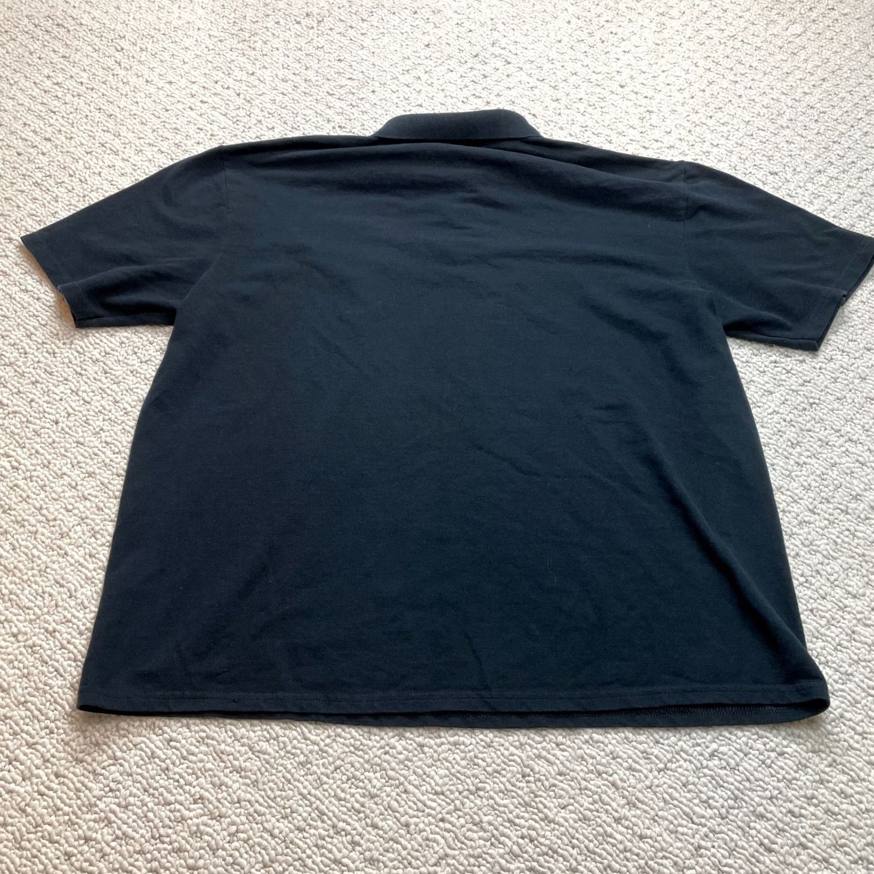 Gildan Gildan Dry Blend Polo Shirt Mens 2XL Black Tackle a Cure Golf Logo Size US XXL / EU 58 / 5 - 8 Thumbnail