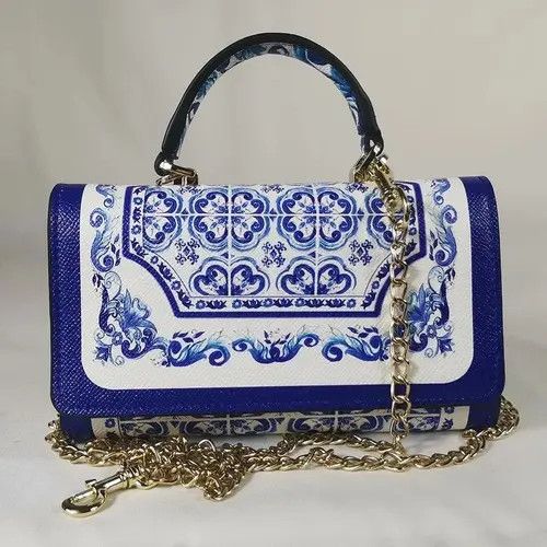 Other Flower Print Chain Mini Handbag Size ONE SIZE - 1 Thumbnail