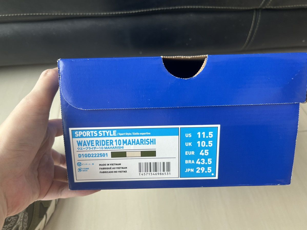 Maharishi × Mizuno Maharishi mizuno waverider 10 Size US 11.5 / EU 44-45 - 16 Thumbnail
