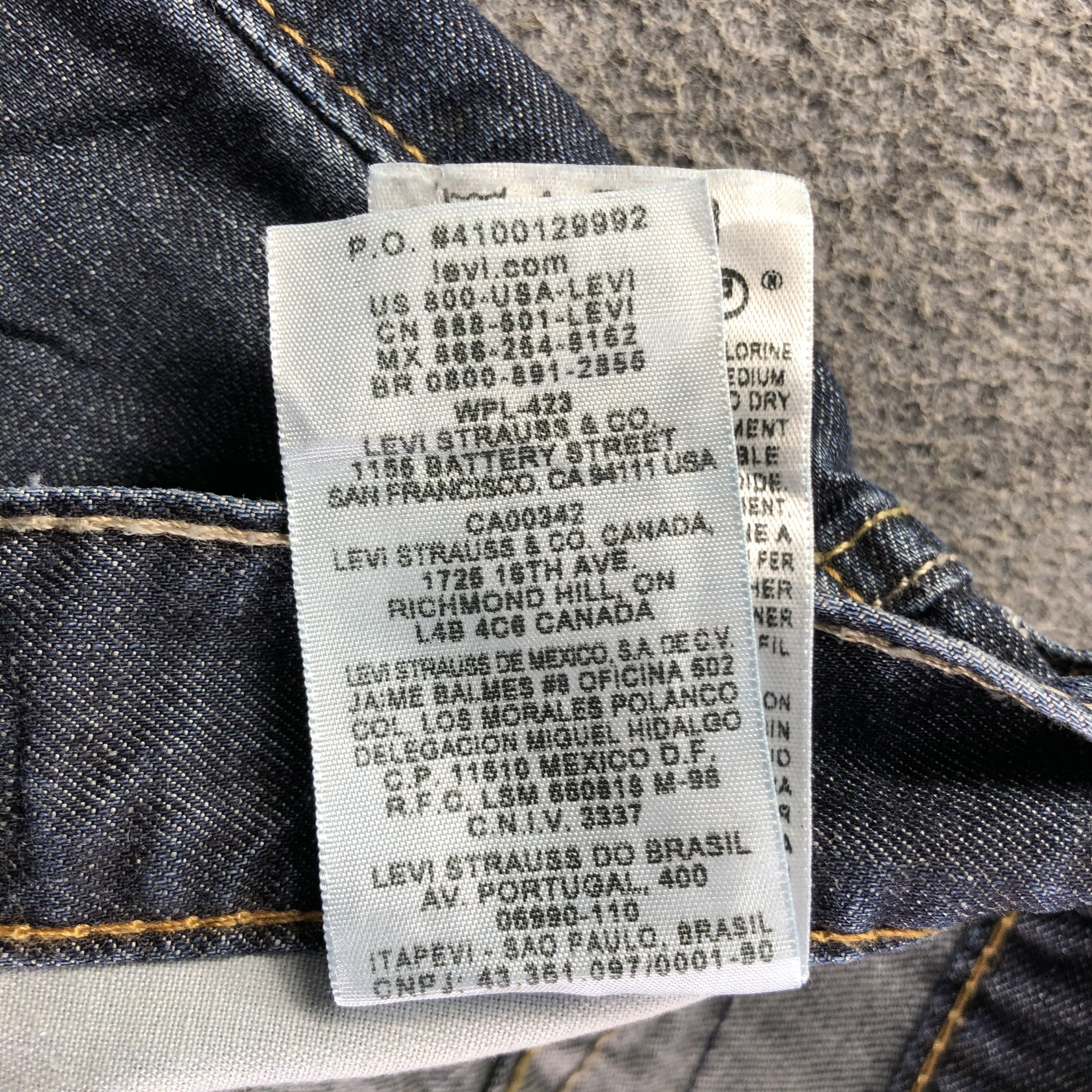 Levi's Vintage Levis 514 Jeans-J4219 Size US 30 / EU 46 - 13 Thumbnail