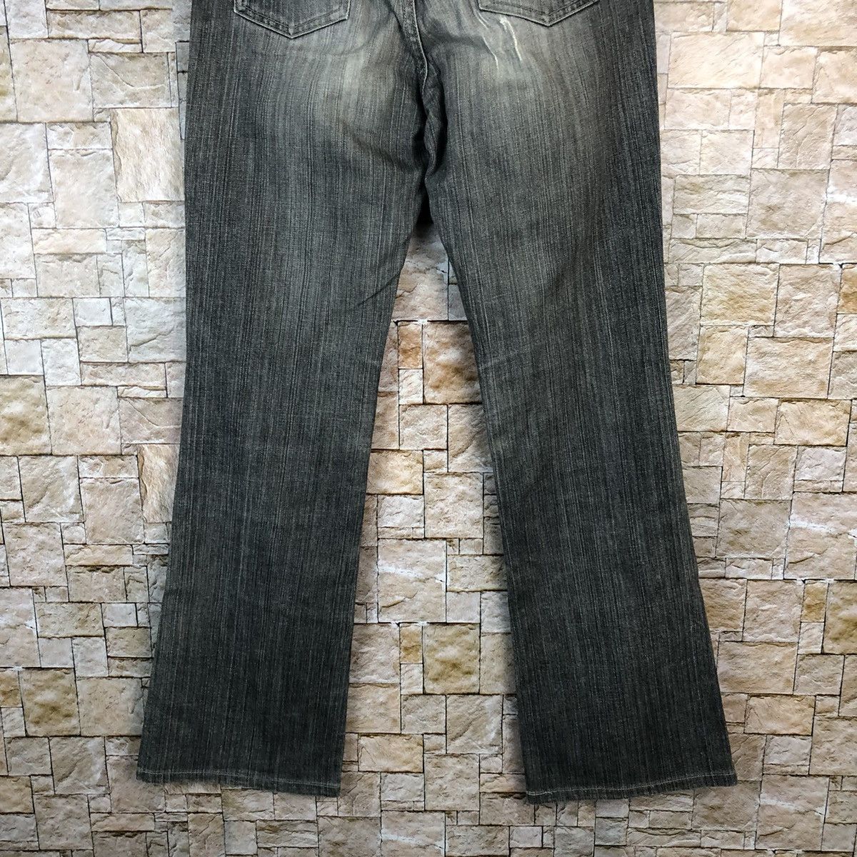 Japanese Brand Uniqlo japan faded Black Denim Pants #A1011 Size 25" / US 0 / IT 36 - 13 Thumbnail